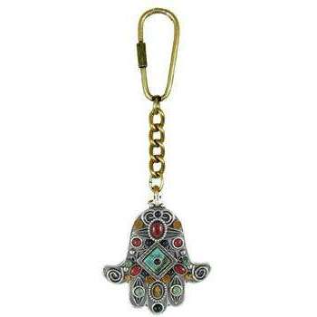 Michal Golan African Turquoise, Red Jasper Keychain、mySite、topwebapps