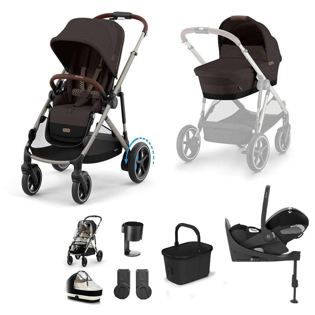  CYBEX e-Gazelle S + Cloud T Travel System、mySite、merchandisen