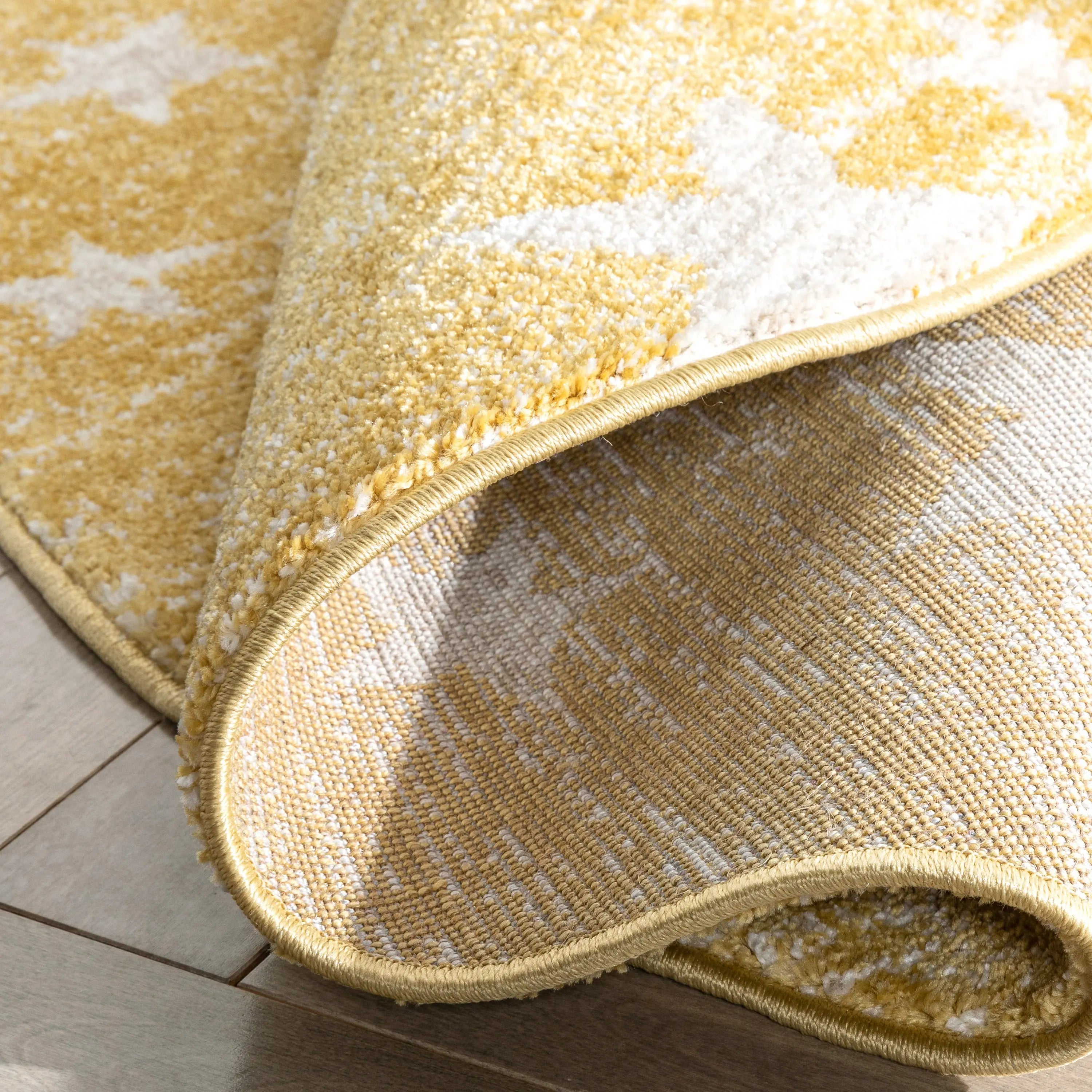 Stars Modern Geometric Yellow Kids Rug、mySite、gigharbornorthrealestate