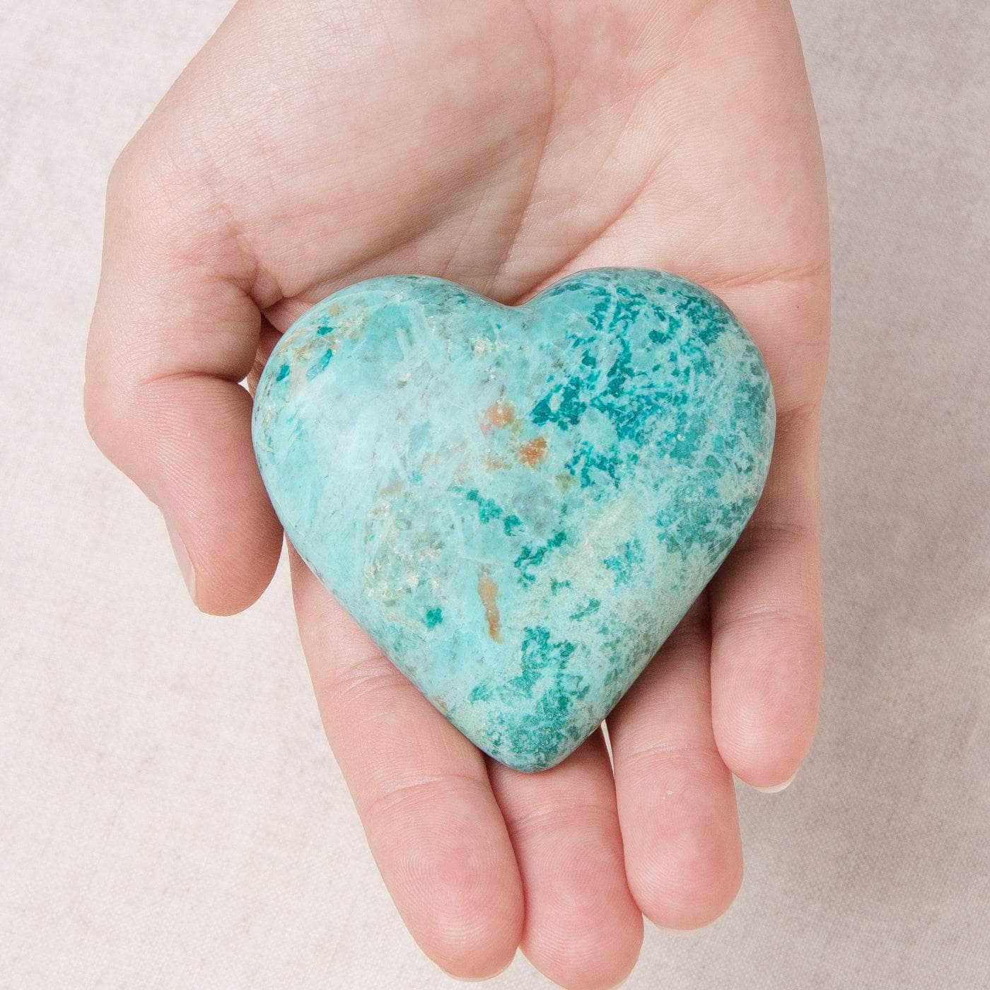 Natural Peruvian Turquoise Hearts - AAA Premium Quality、mySite、hinf8tx79