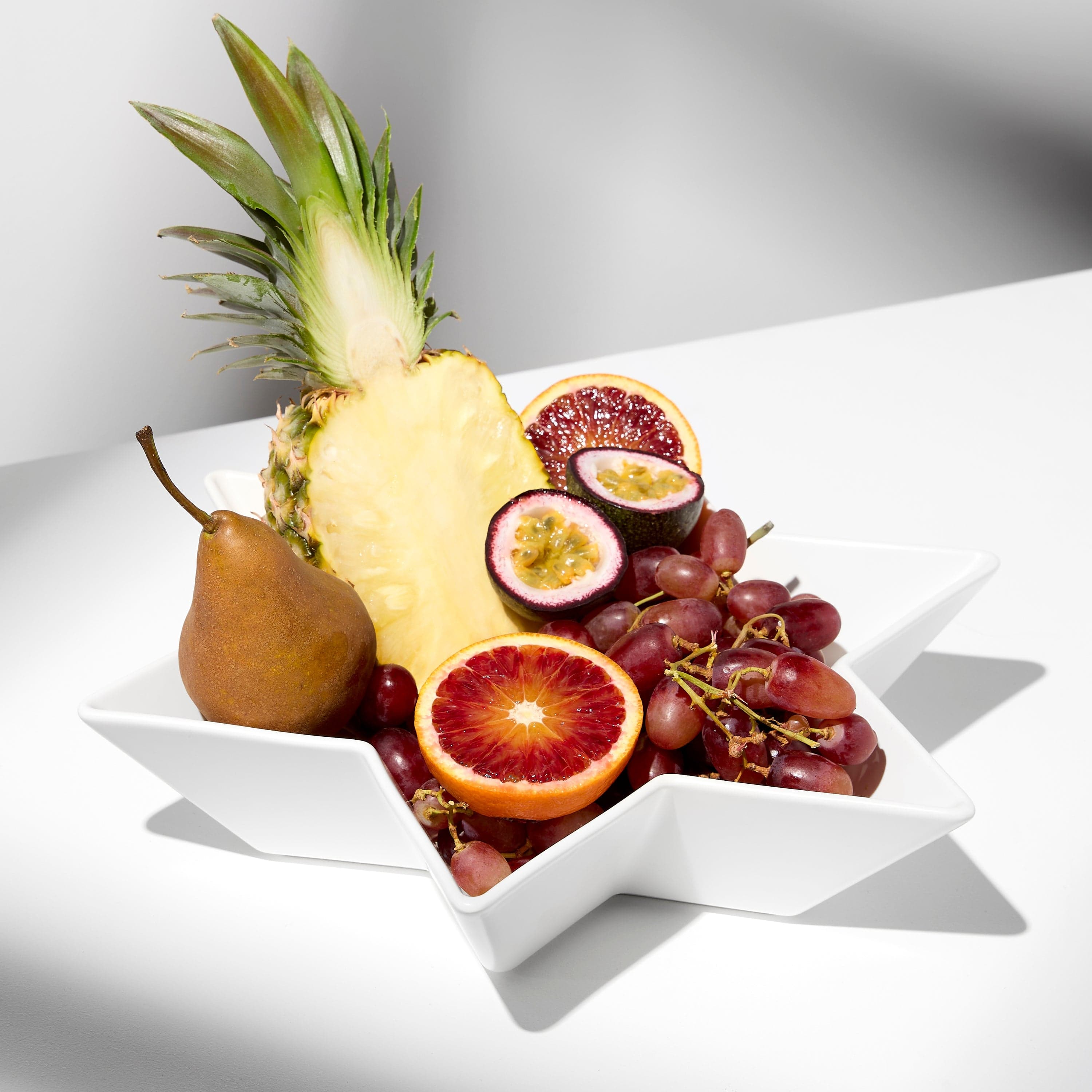 Ceramic Star of David Bowl - White、mySite、topwebapps