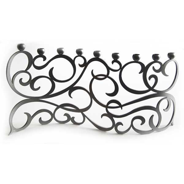 Swirl Menorah by Melanie Dankowicz、mySite、topwebapps