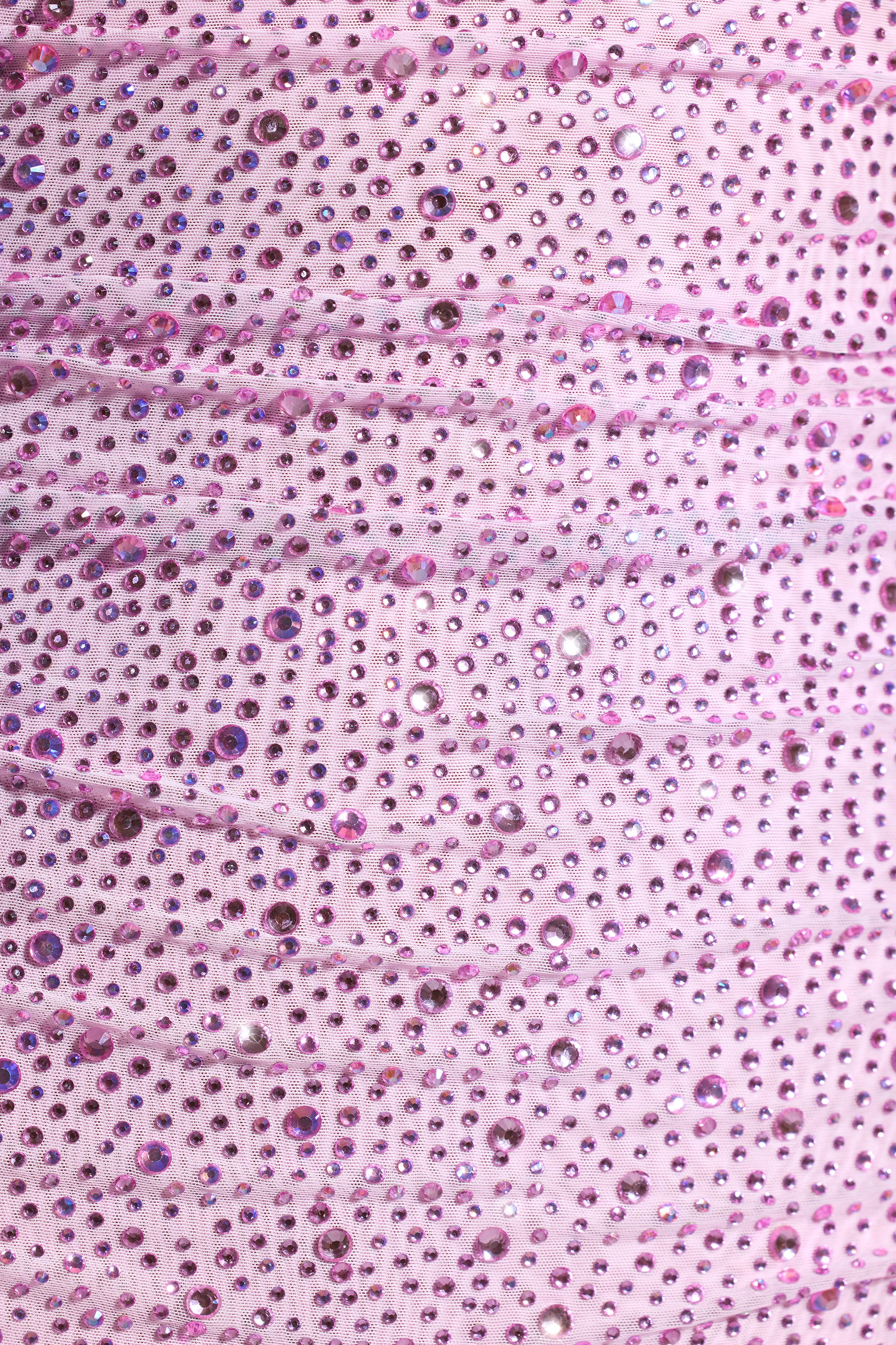 Embellished Draped Cowl-Neck Mini Dress in Peony Pink、mySite、solidvoid