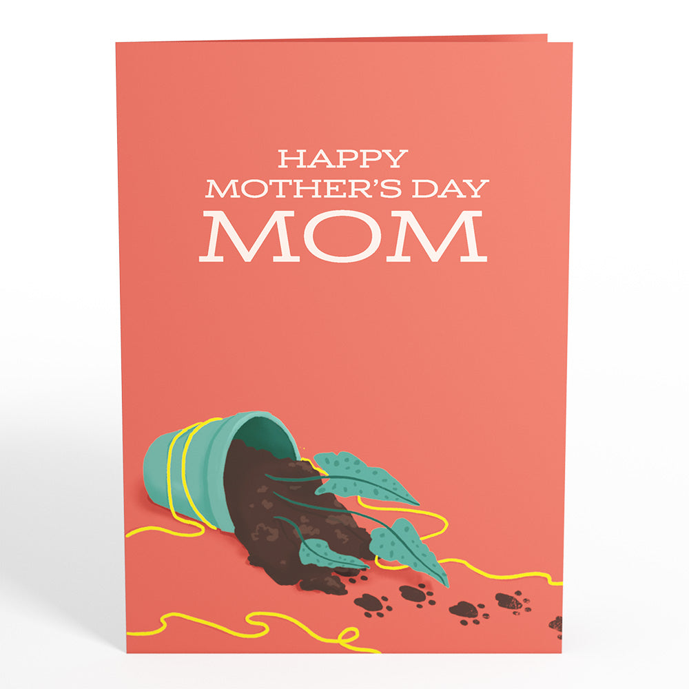 Thanks for Putting Up with My Crap Mother's Day Pop-Up Card、mySite、solidvoid
