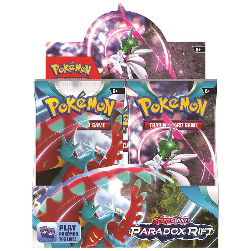 Pokemon Scarlet & Violet 4 Paradox Rift Booster 6 Box Case、mySite、waistdrama