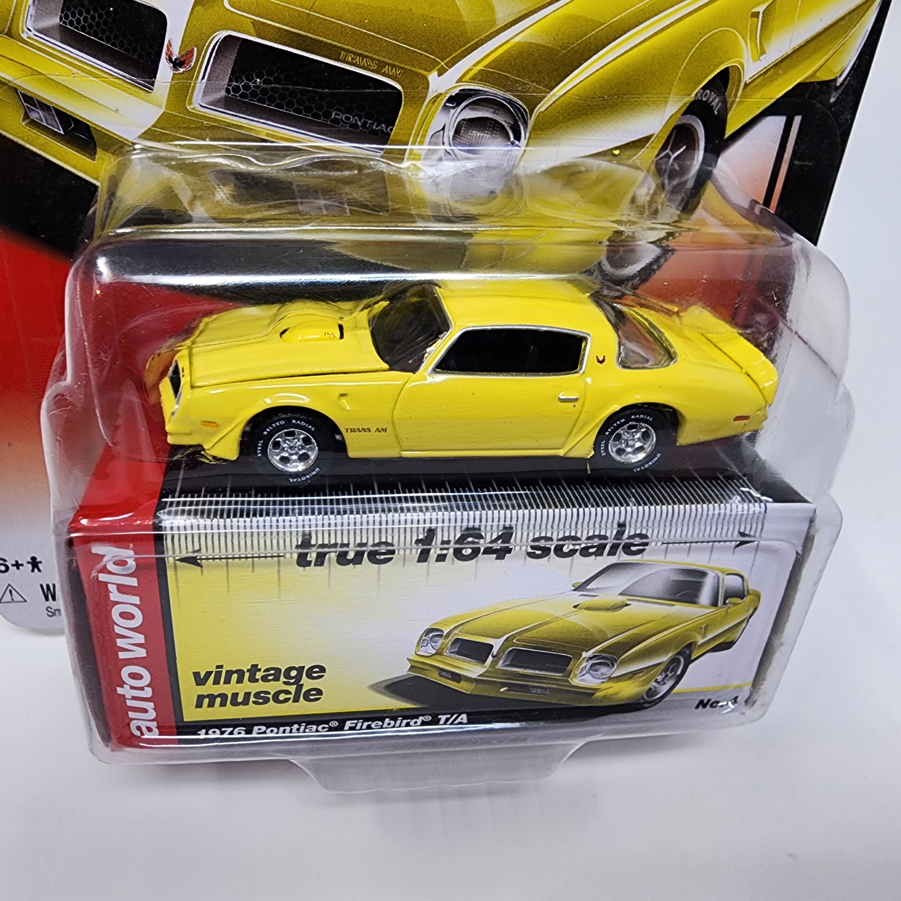 1976 Pontiac Firebird T/A * Yellow Walmart * Auto World Vintage Muscle、mySite、hgirdovlk