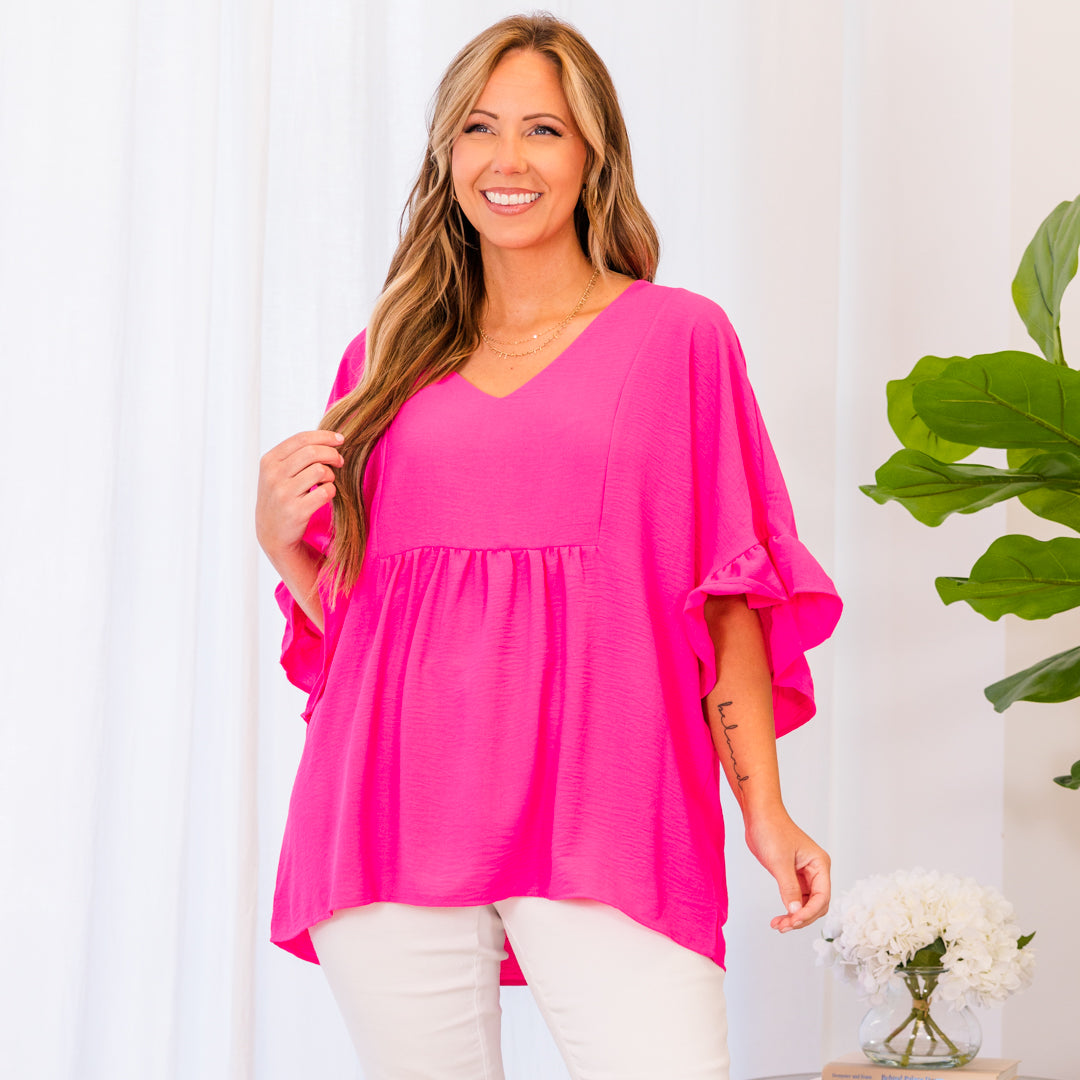  Holding Steady Top, Barbie Pink、mySite、justintrudeaud