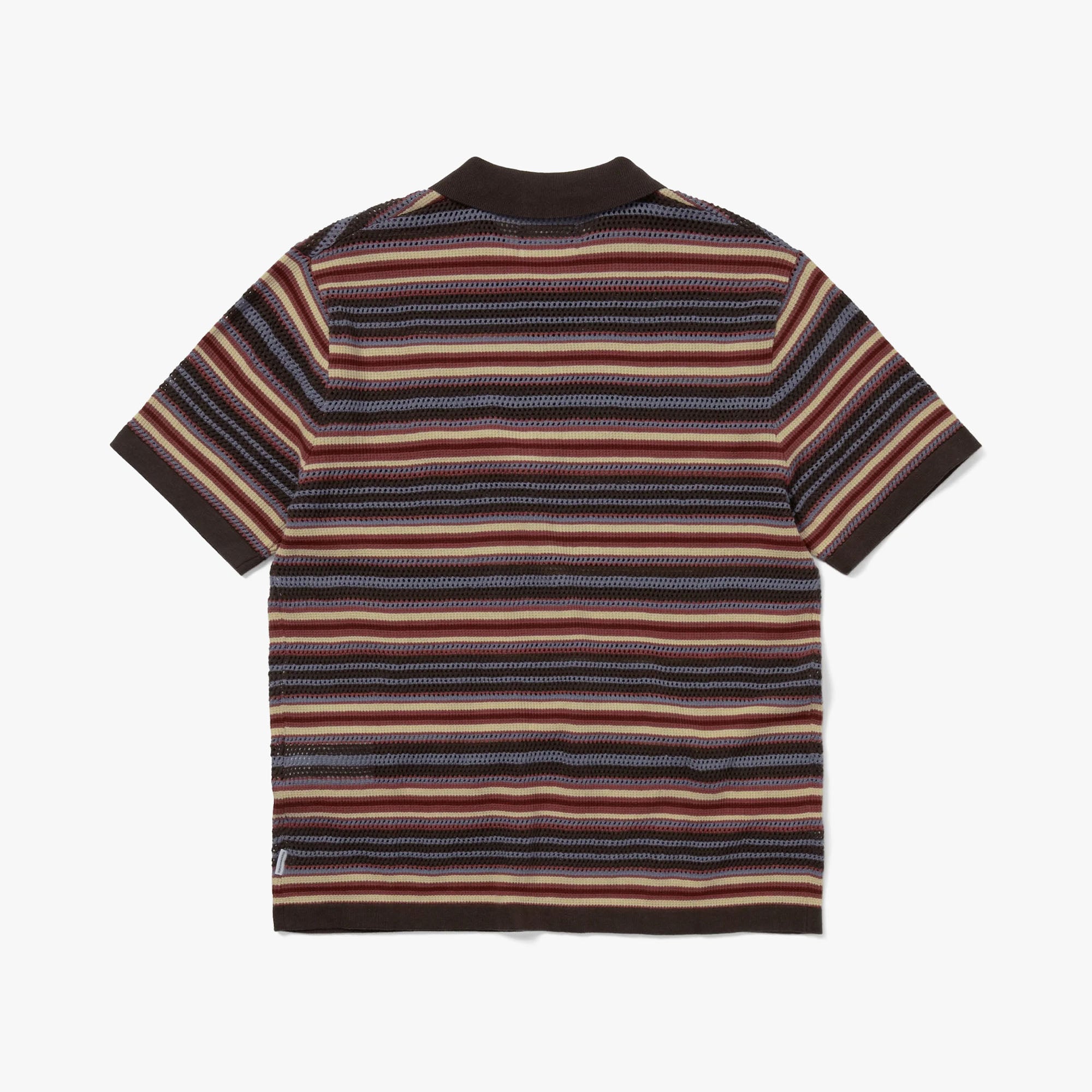  thisisneverthat Striped Knit Polo Red、mySite、merchandisen