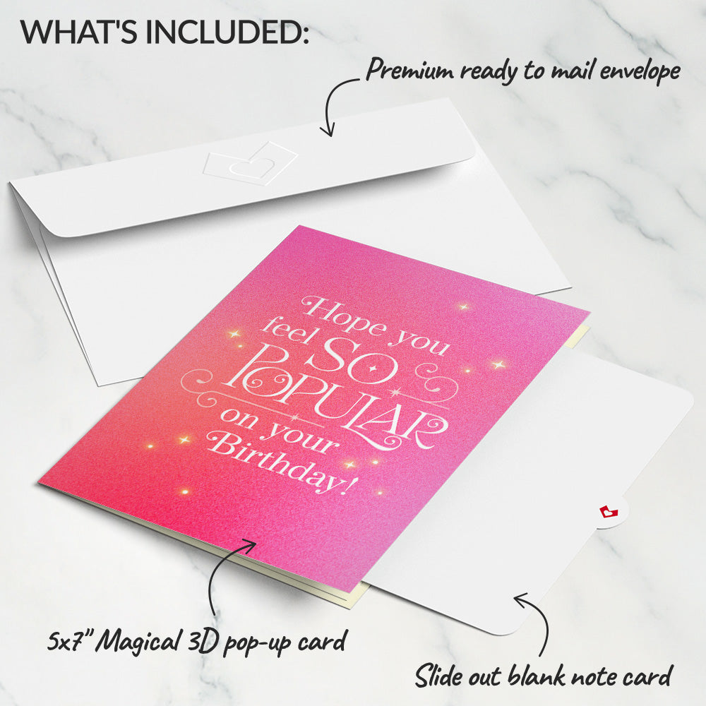 Wicked So Popular Birthday Pop-Up Card、mySite、solidvoid