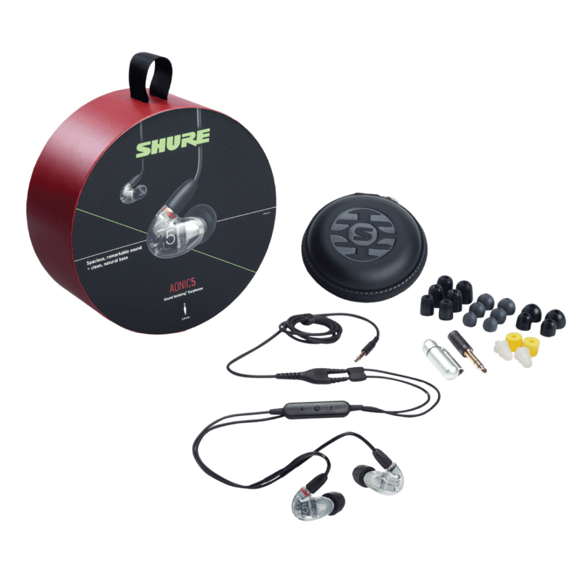  Shure - AONIC 5、mySite、merchandisen