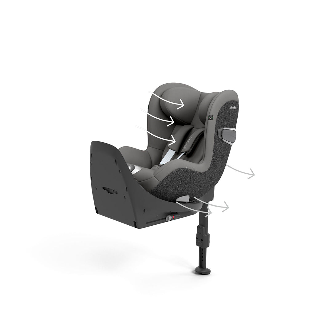  CYBEX Sirona T i-Size Car Seat - Mirage Grey、mySite、merchandisen