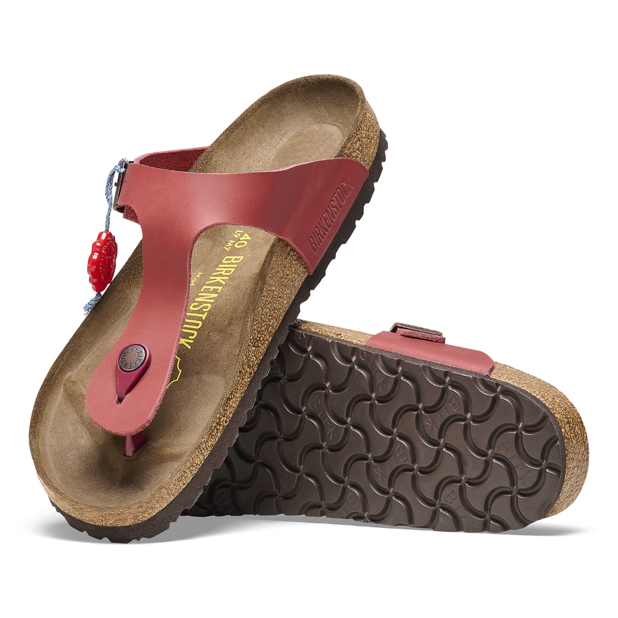 Gizeh 1983 Natural Leather Dark Red + Socke、mySite、gtrtttuynbv