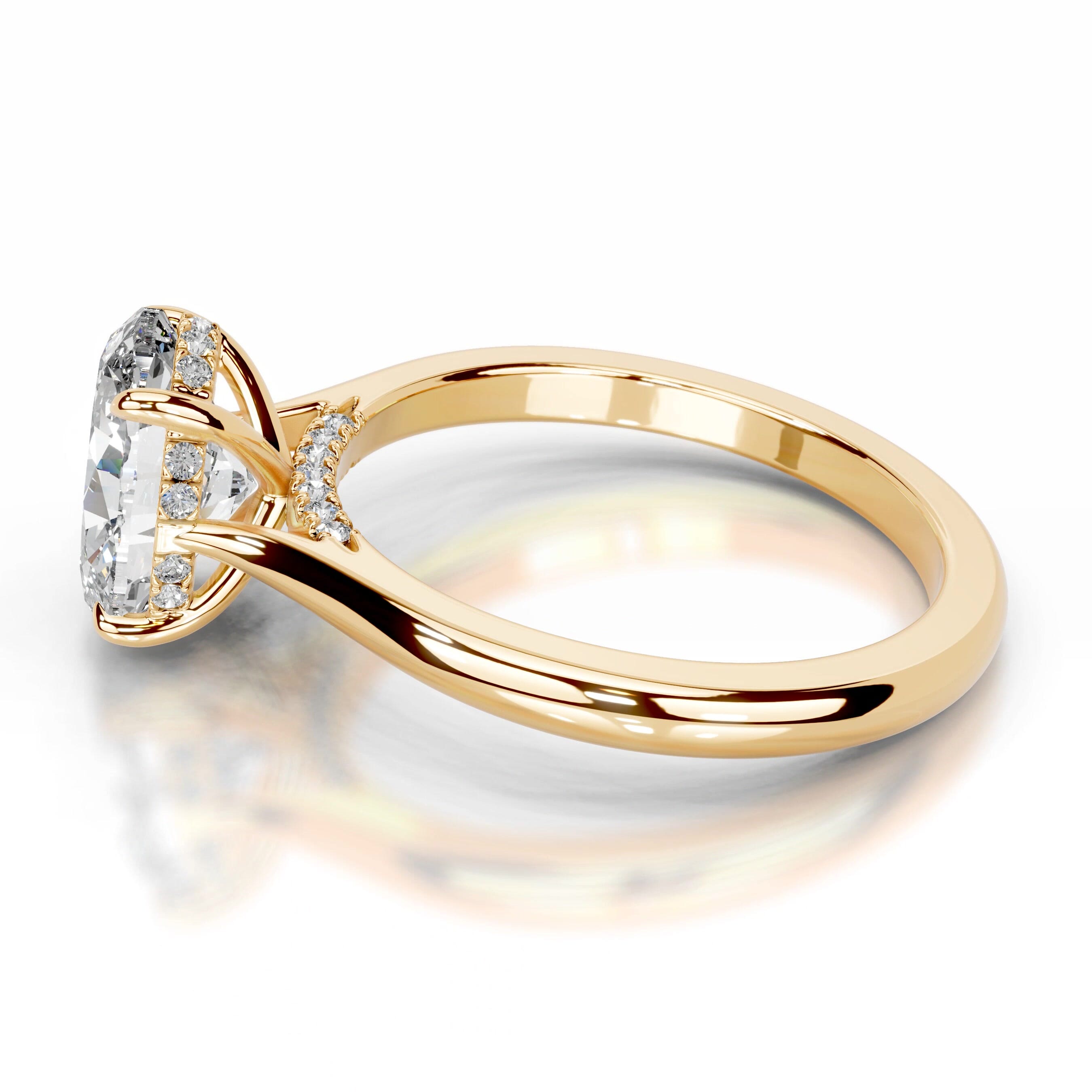 Bahia Lab Grown Diamond Ring - 18K Yellow Gold (RTS)、mySite、hinf8tx79