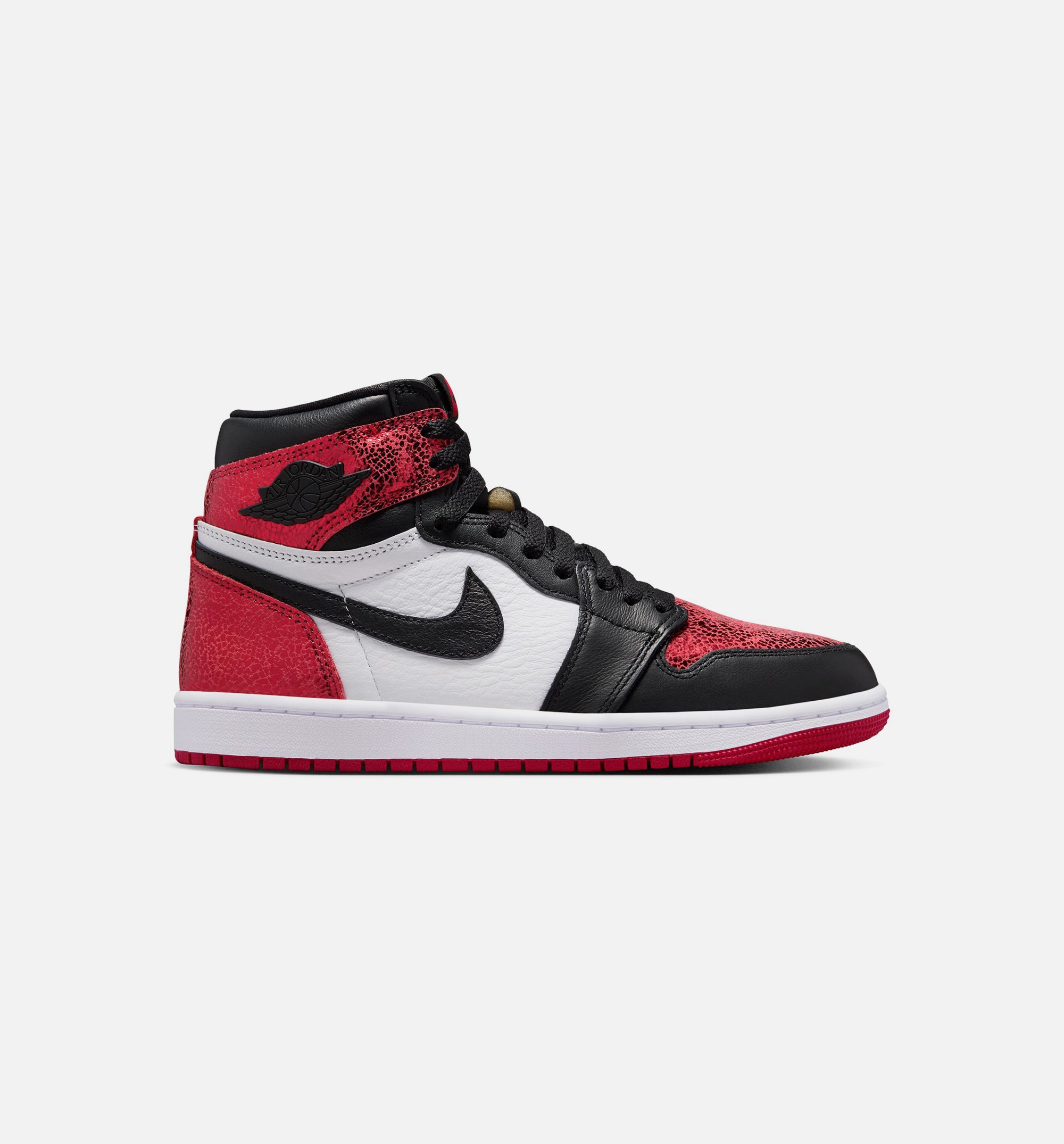 Air Jordan 1 Retro High OG Ruby Womens Lifestyle Shoe - Varsity Red/Black/White、mySite、dreamappss