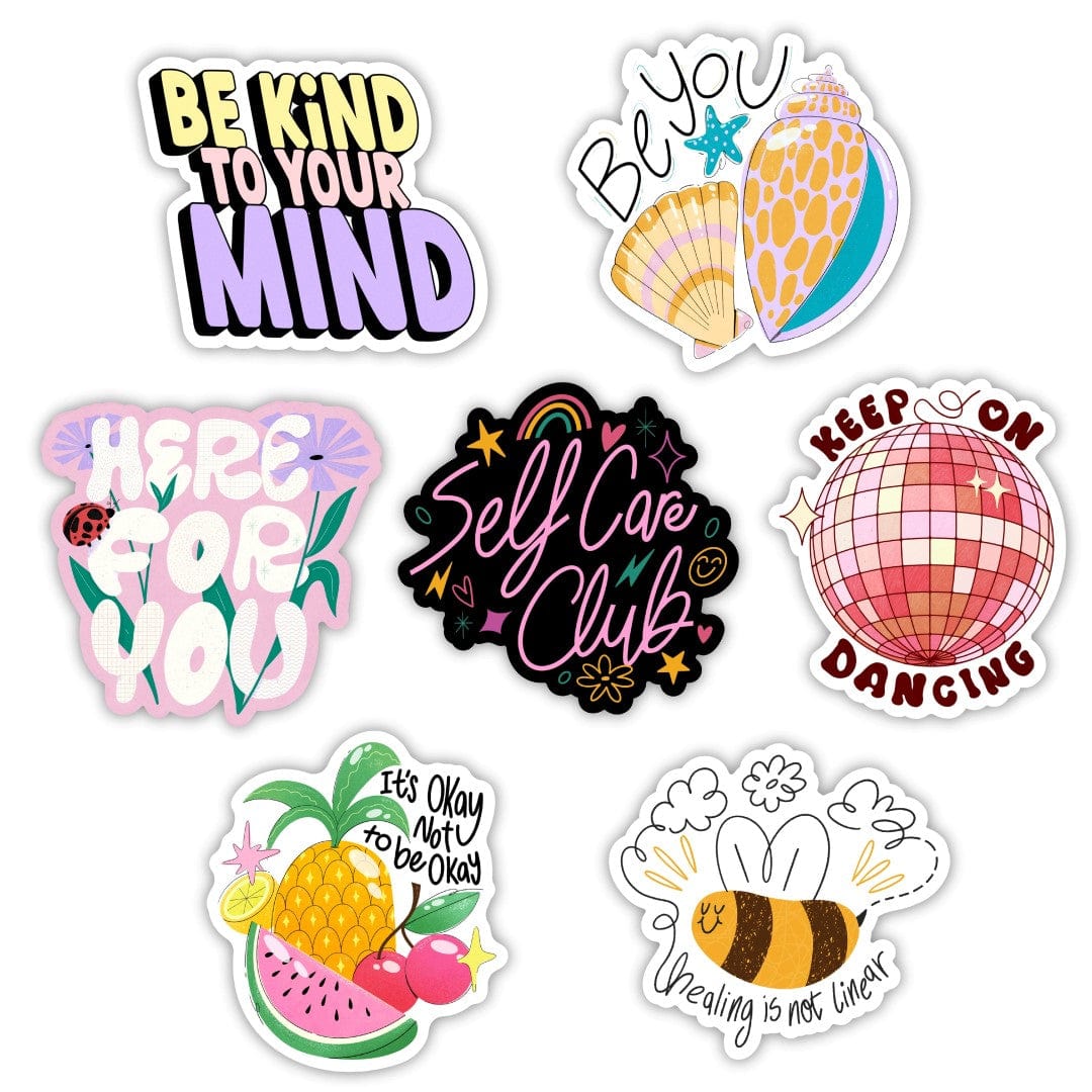  Self Care Club Sticker 7 Pack、mySite、elrpsem3k