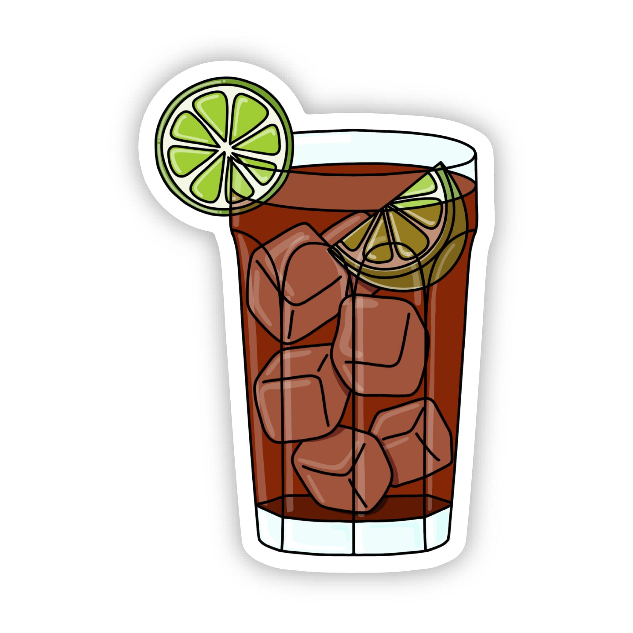  Rum and Coke Sticker、mySite、ghnorth