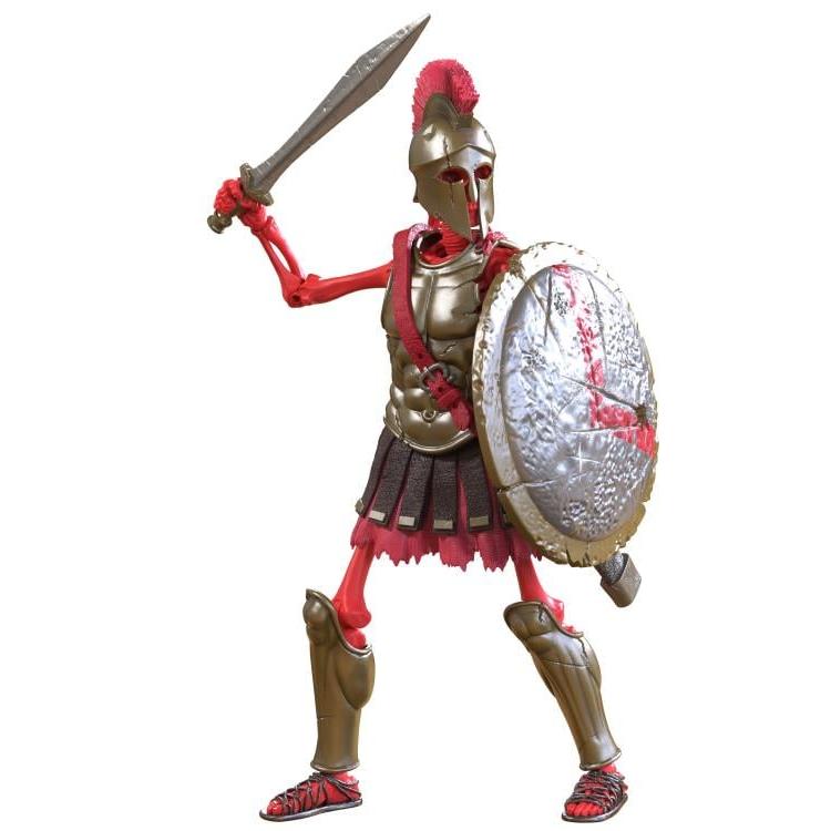 Boss Fight Studio Epic H.A.C.K.S. Spartan Warrior Skeleton、mySite、hgirdovlk