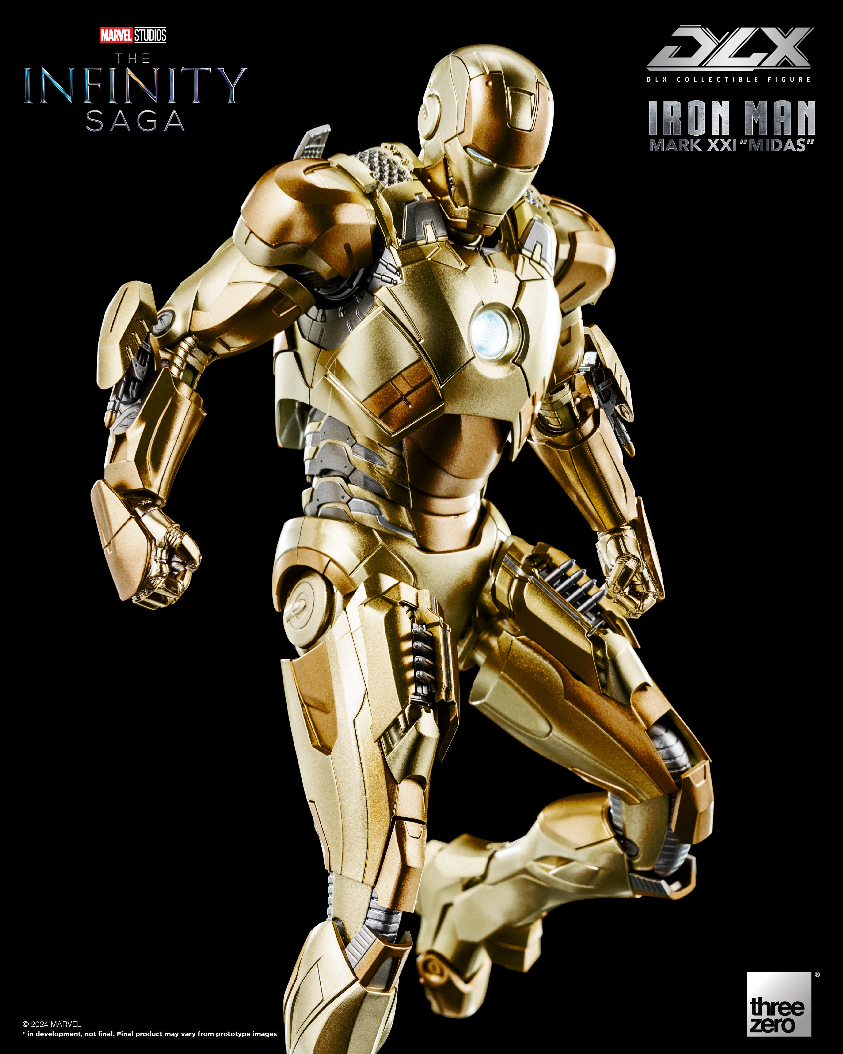 Threezero Avengers: The Infinity Saga DLX Iron Man Mark XXI Midas、mySite、hgirdovlk