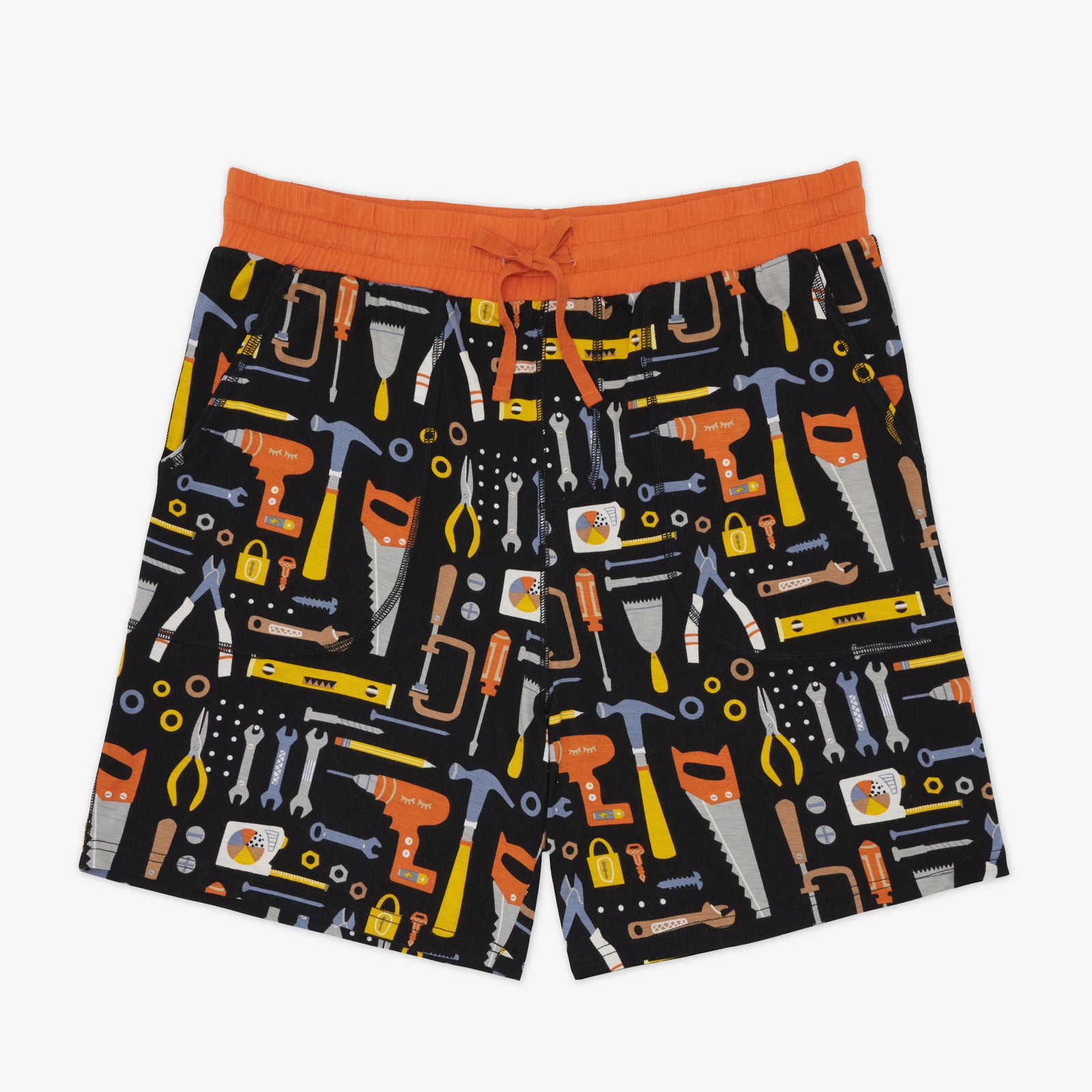 Little Builders Men's Pajama Shorts、mySite、g9winljtr