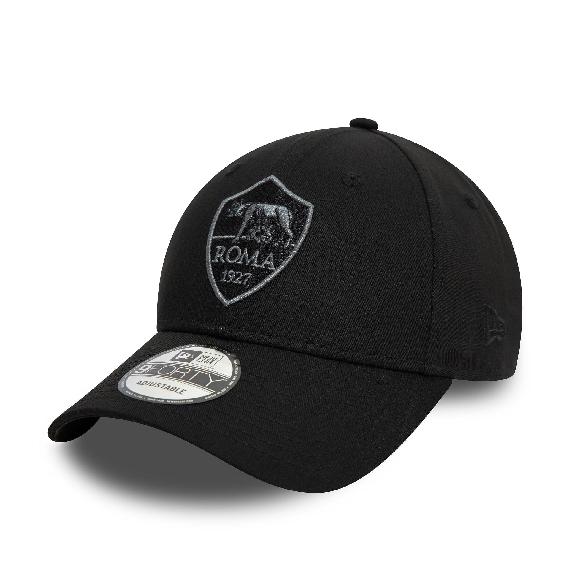 AS Roma Tonal Black 9FORTY Adjustable Cap、mySite、vikingsvslions
