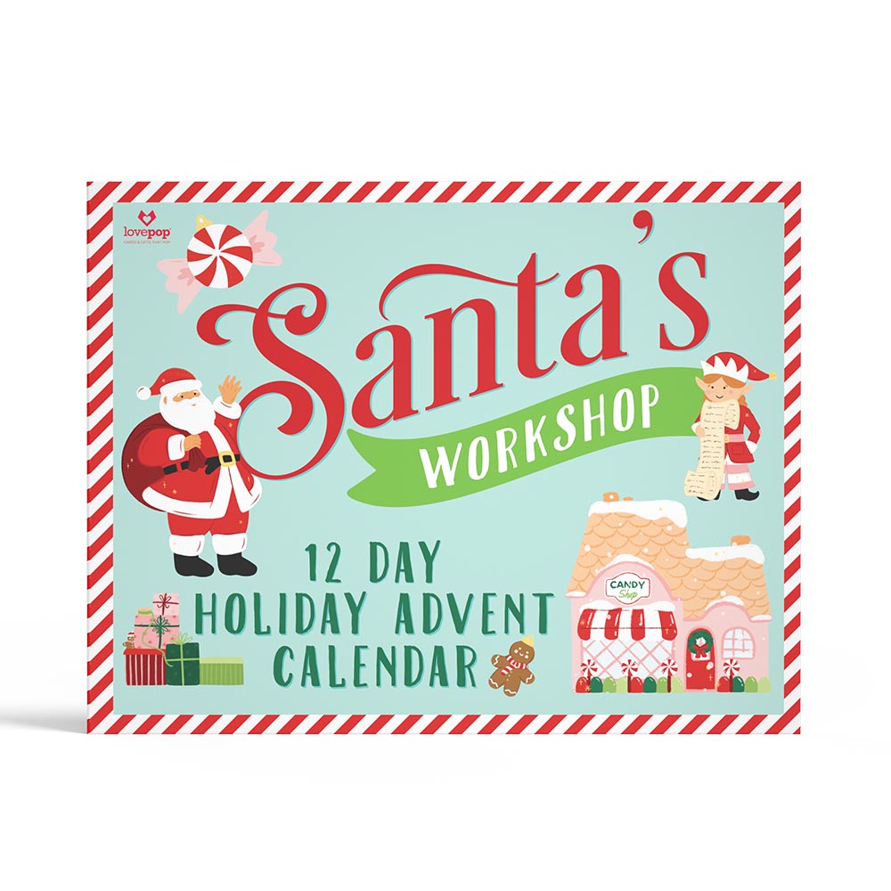 Santa's Workshop 12 Day Holiday Advent Calendar、mySite、solidvoid