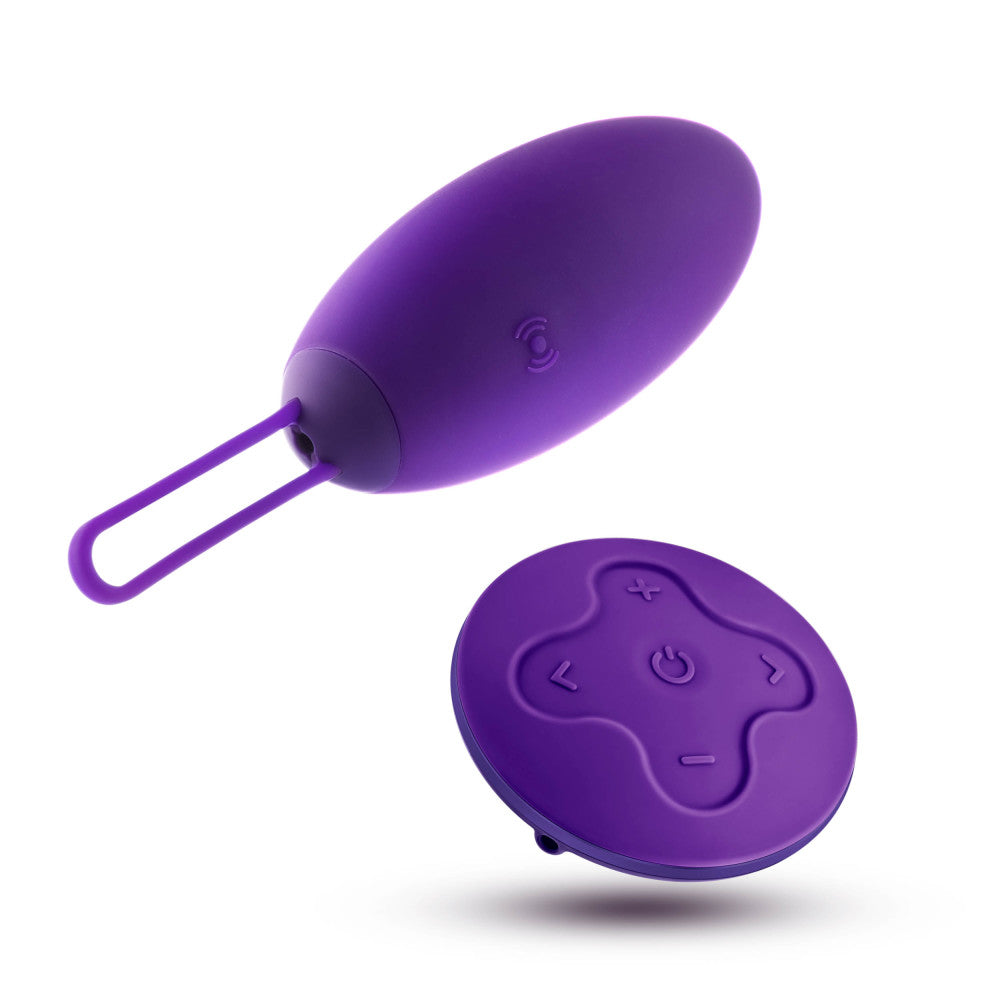 Wellness By Blush™ | Imara Vibrating Egg With Remote UltraSilk® Vibrator - Made with Puria® Silicone、mySite、bottomscart
