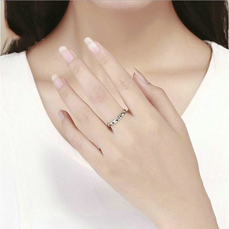 Stackable Pet Paw Rings, Cute, Simple Sterling Silver--Helps Rescued Animals Too!、mySite、g9winljtr