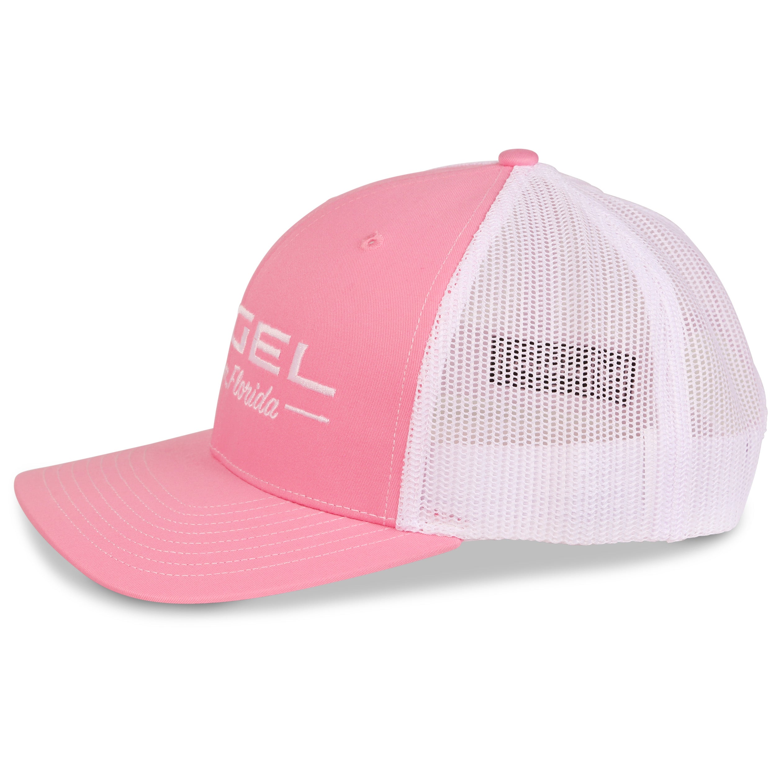 Engel Columbia Hot Pink & White 112 Trucker Cap by Richardson®、mySite、noshort