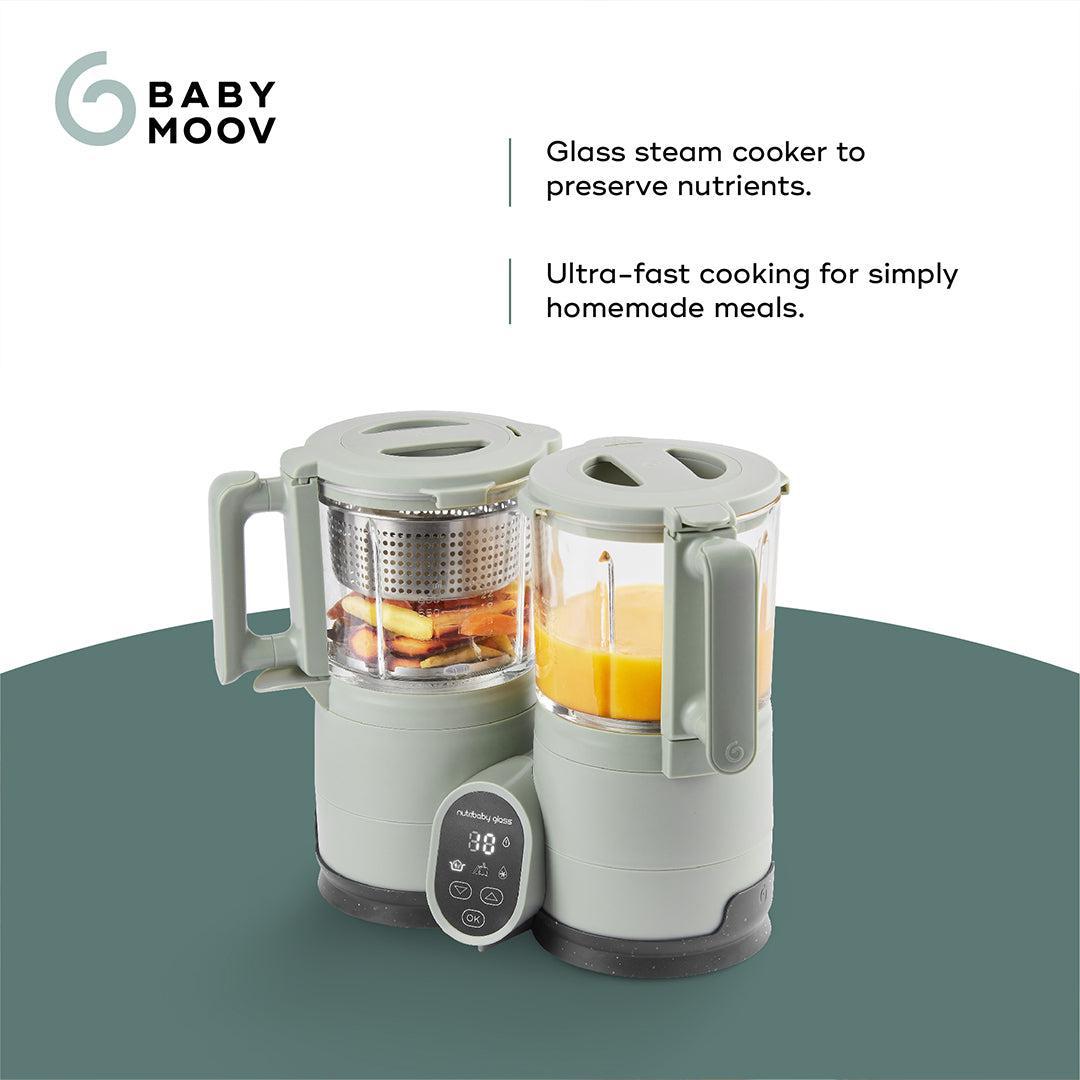  Babymoov Nutribaby Glass Baby Food Maker - Green、mySite、merchandisen
