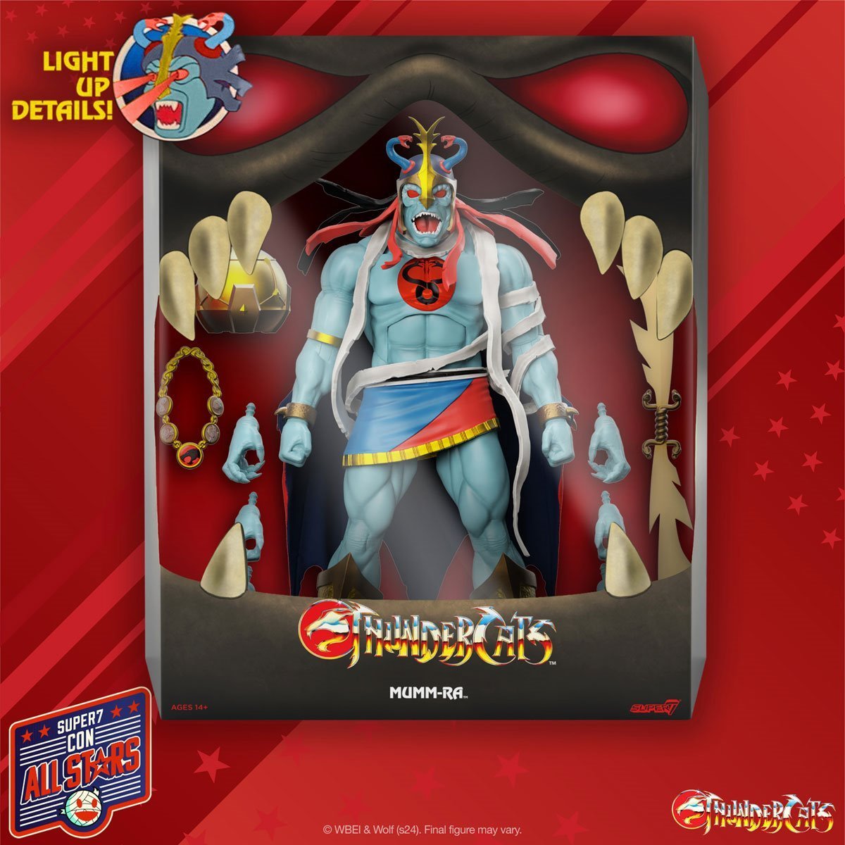Super7 ThunderCats ULTIMATES! Mumm-Ra (LED Eyes)、mySite、hgirdovlk
