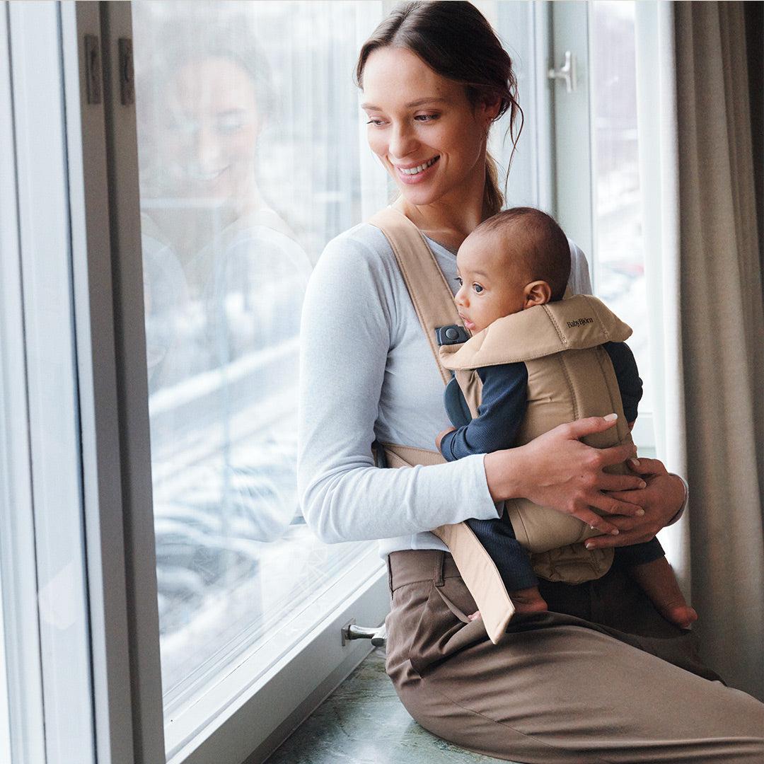  BabyBjorn Mini Woven Baby Carrier - Beige、mySite、merchandisen