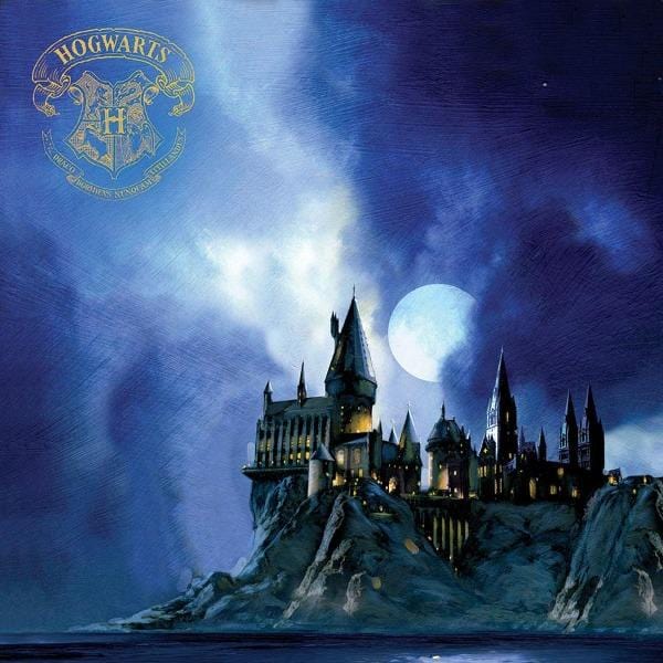  Harry Potter Scrapbook Paper - Hogwarts at Night Foil、mySite、ghnorth