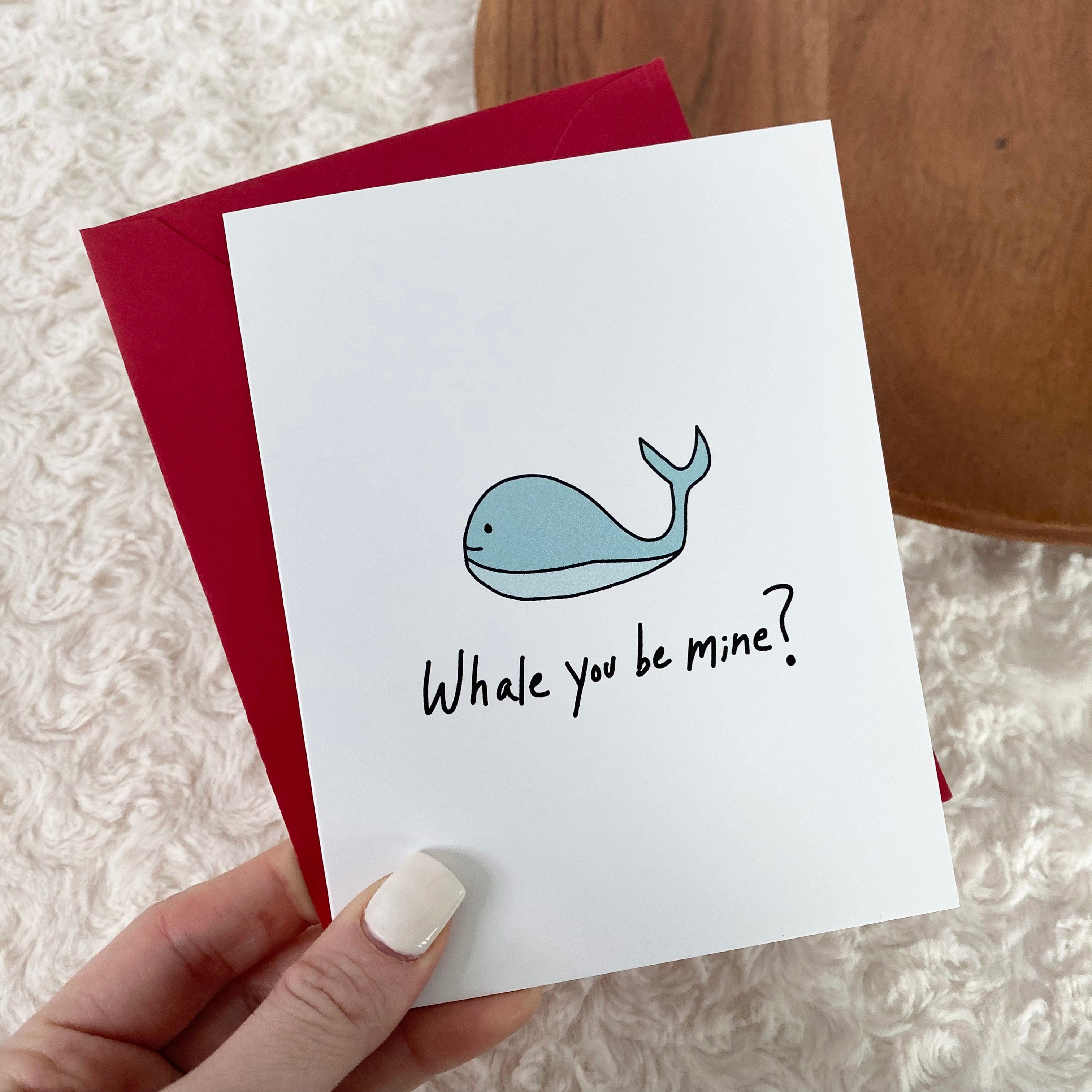  Whale you be mine ?Greeting Card、mySite、elrpsem3k