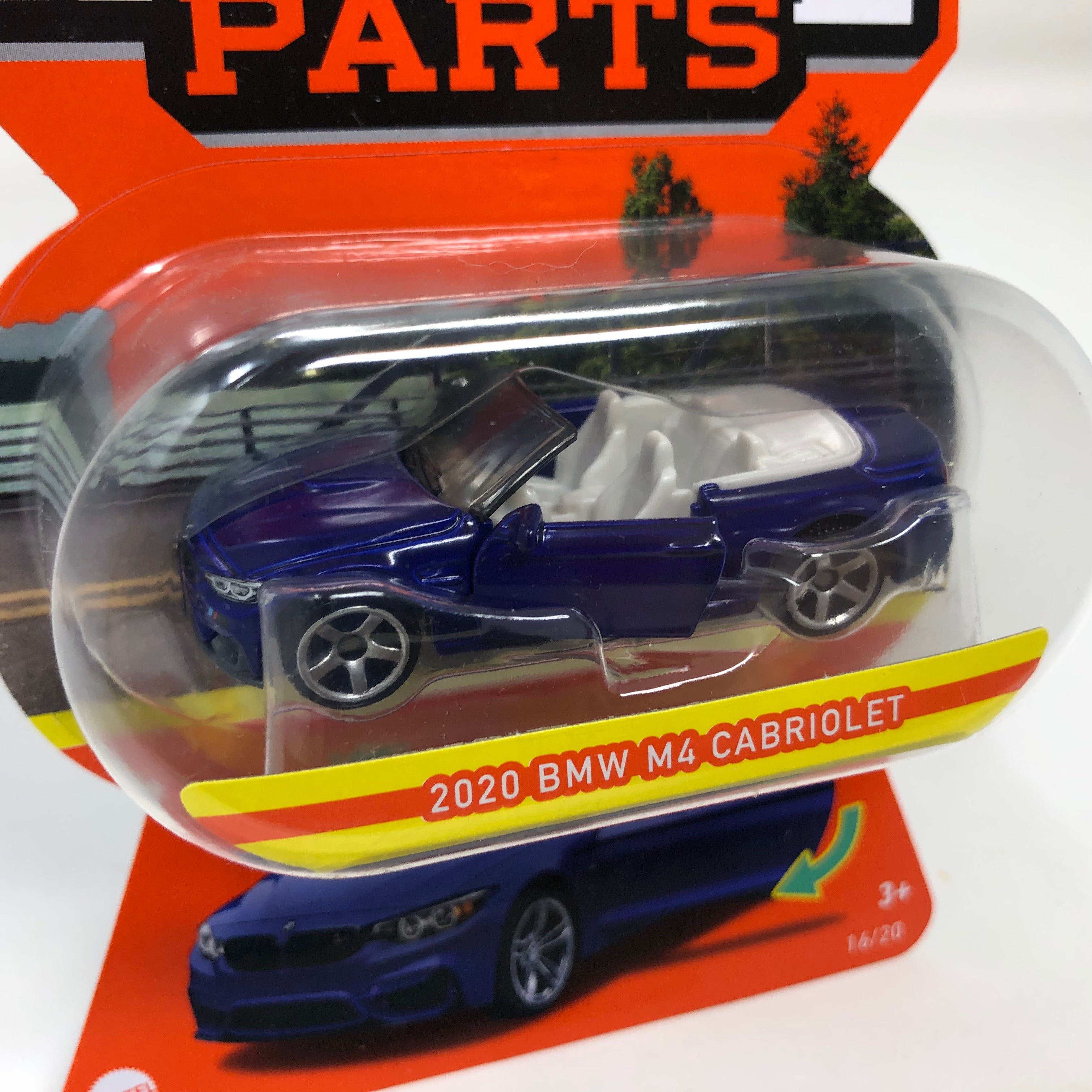 2020 BMW M4 Cabriolet * BLUE * Matchbox Moving Parts、mySite、hgirdovlk