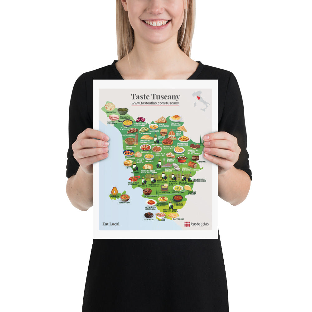 Taste Tuscany Poster (in)、mySite、camillekostekn
