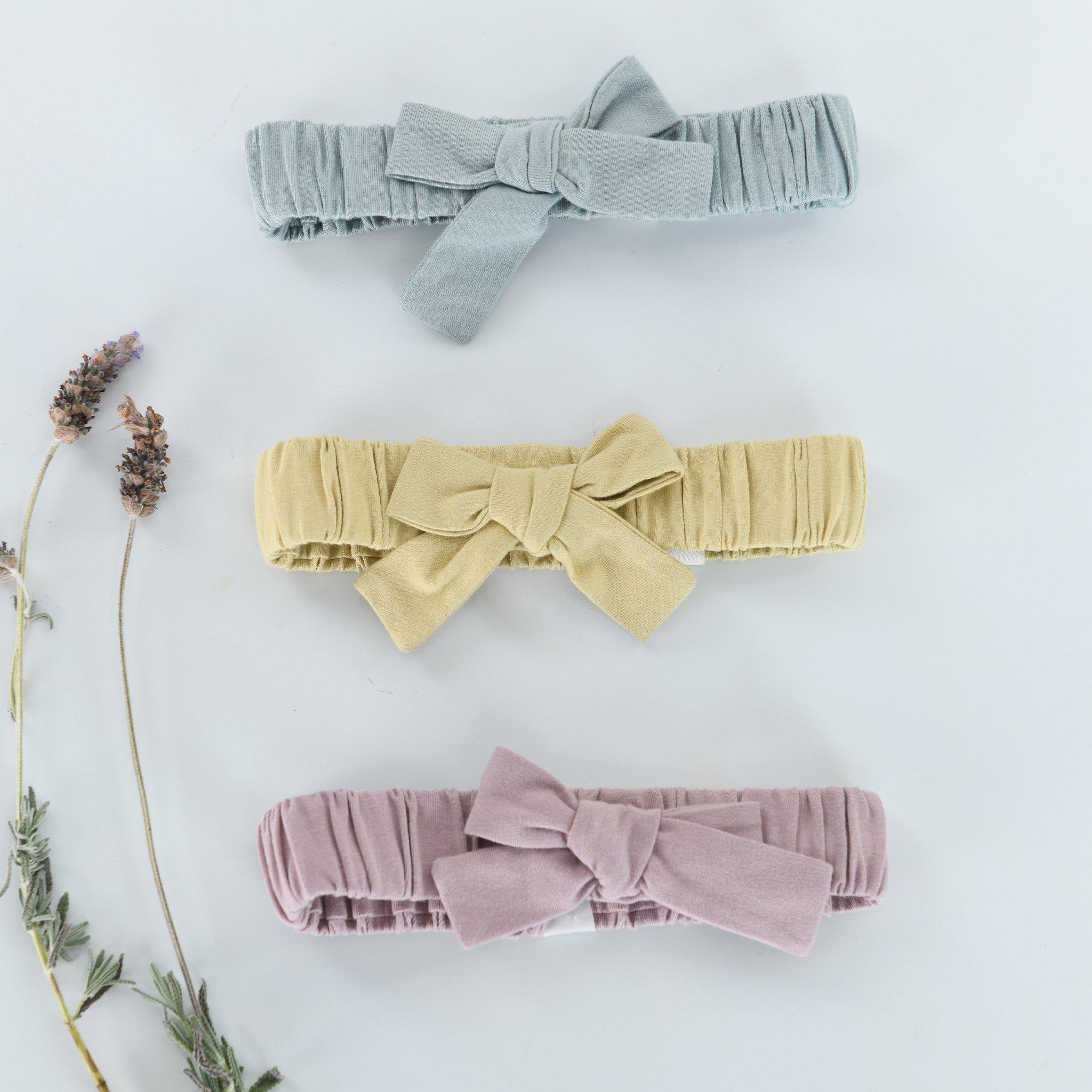 RETIRED - Organic Bow Band - Green Tea、mySite、g9winljtr