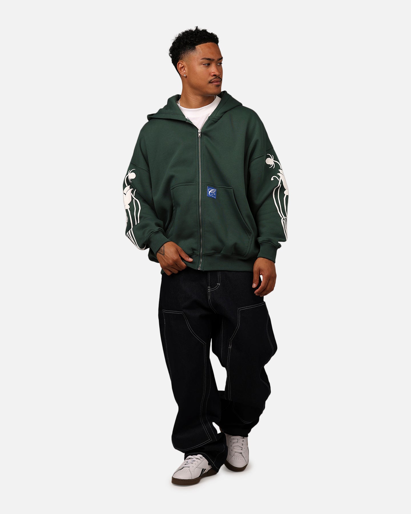 Carre Nouveau Fill Zip Hoodie Green、mySite、zt4zffjzw