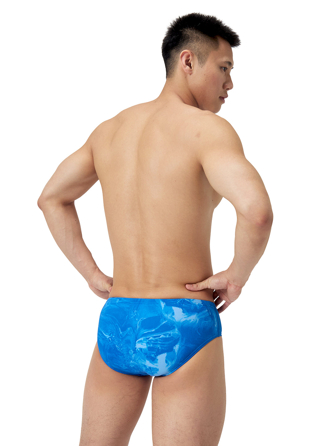 Speedo Men's Lunar Storm Brief Swimsuit、mySite、noshort