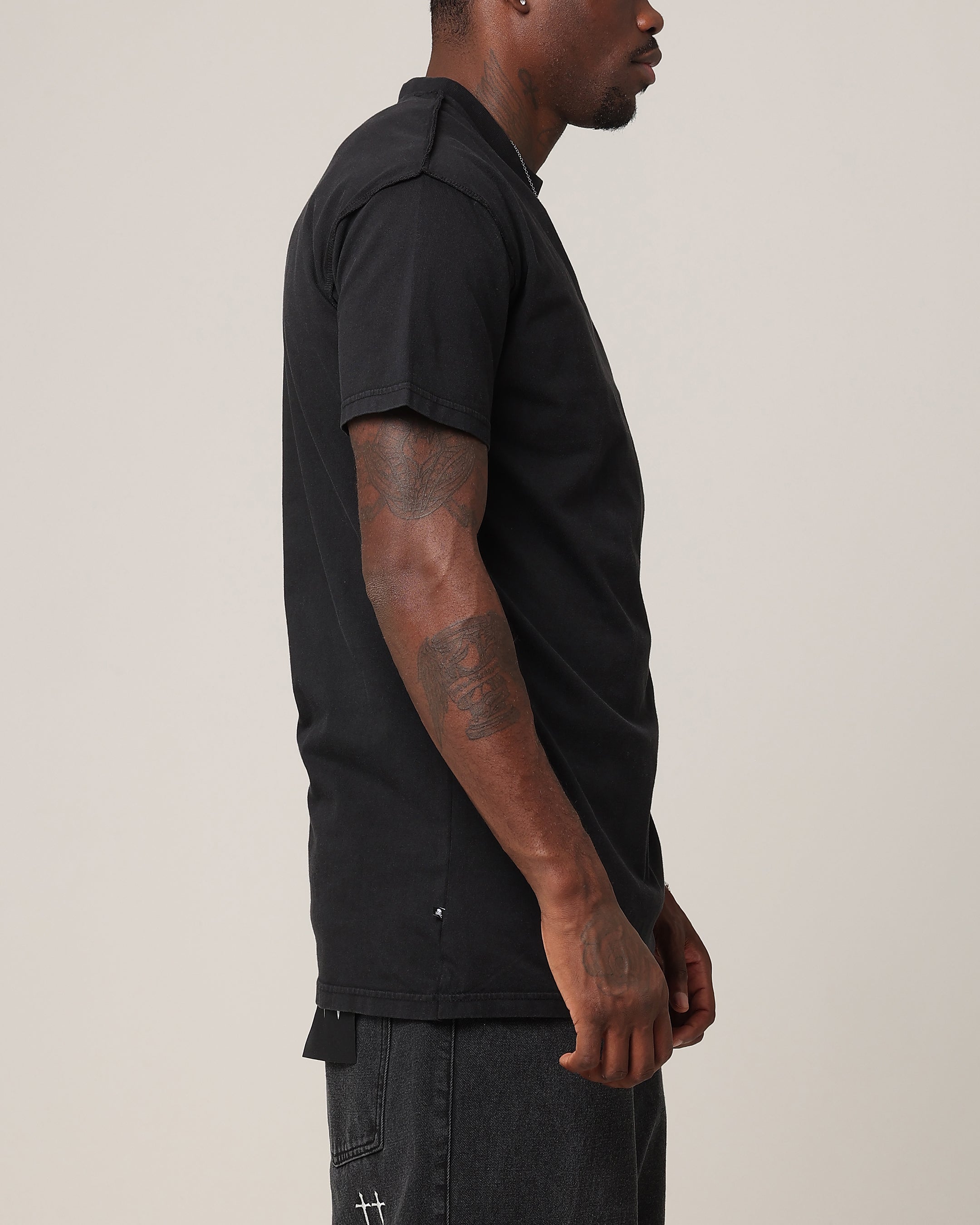 Saint Morta Daggers Lafayette T-Shirt Vintage Black/Pink、mySite、zt4zffjzw