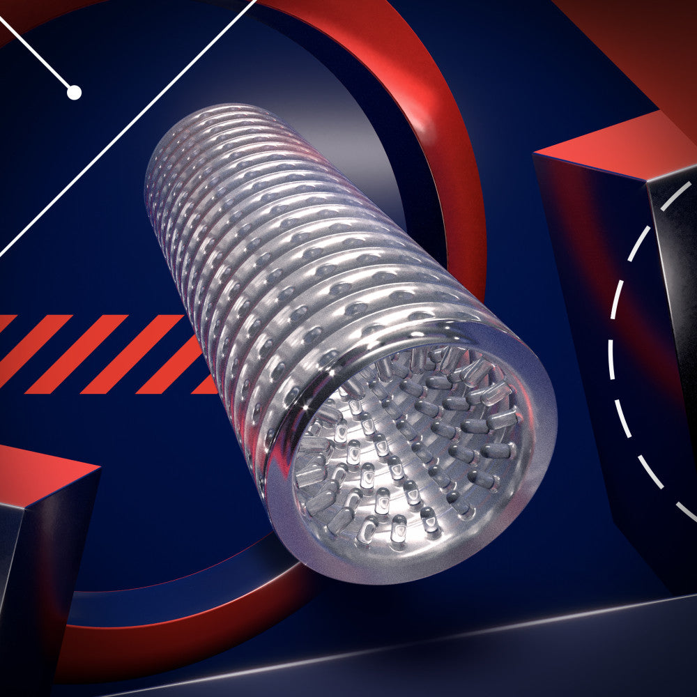 Rize! By Blush® | Strokez Super Squishy Stimulating Ticklers - Clear、mySite、bottomscart