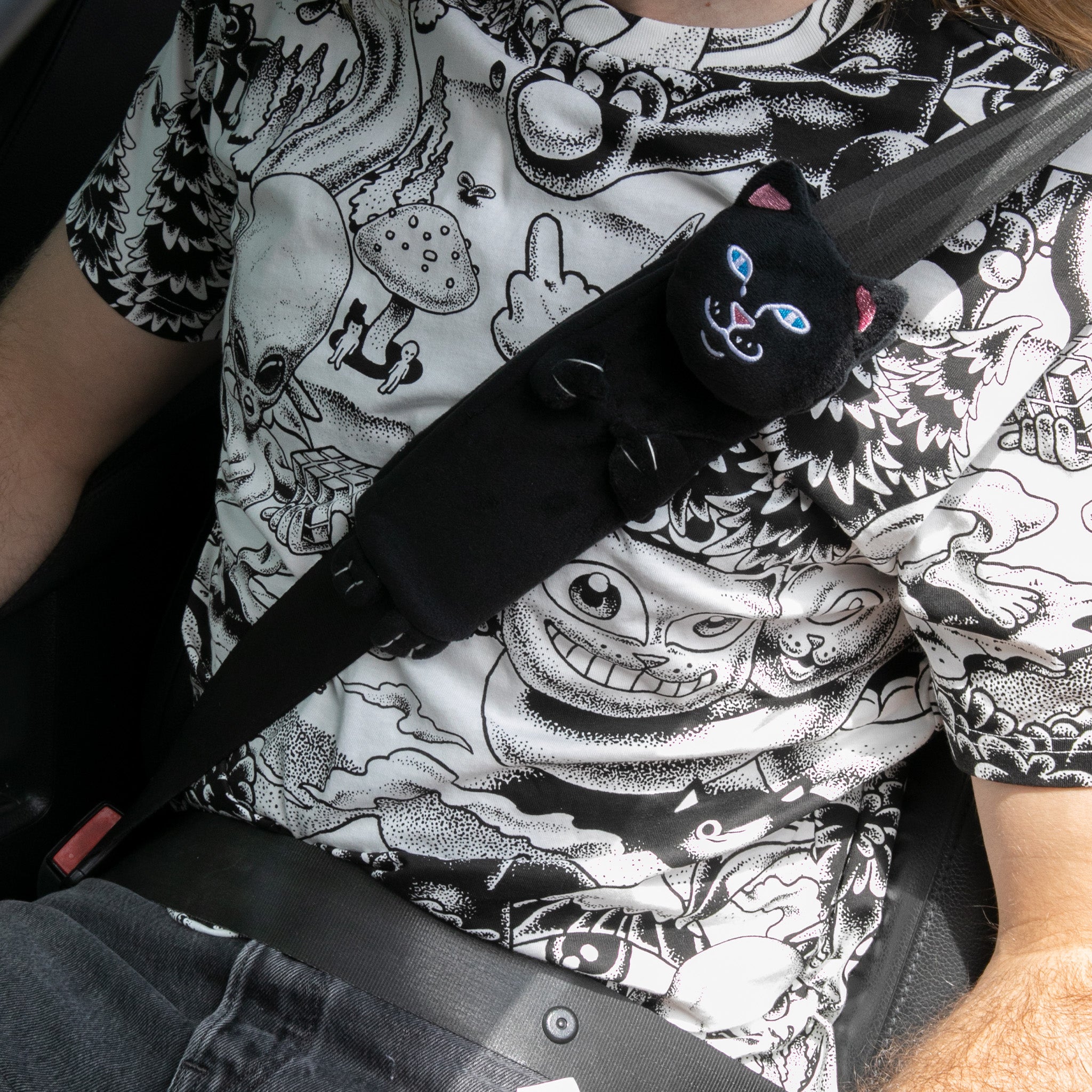  Jermal Seat Belt Cover (Black)、mySite、merchandisen