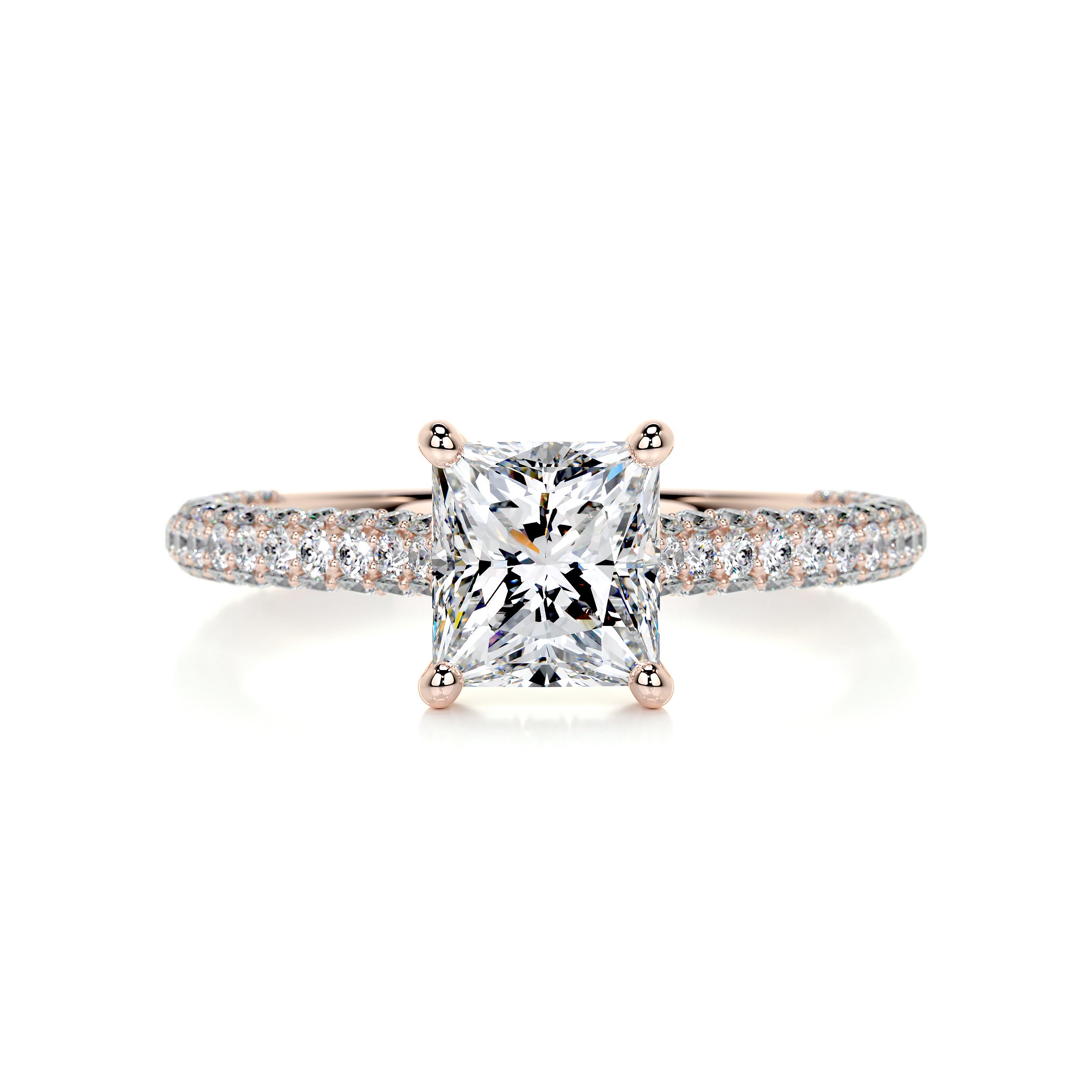 Fiona Diamond Engagement Ring -14K Rose Gold、mySite、hinf8tx79