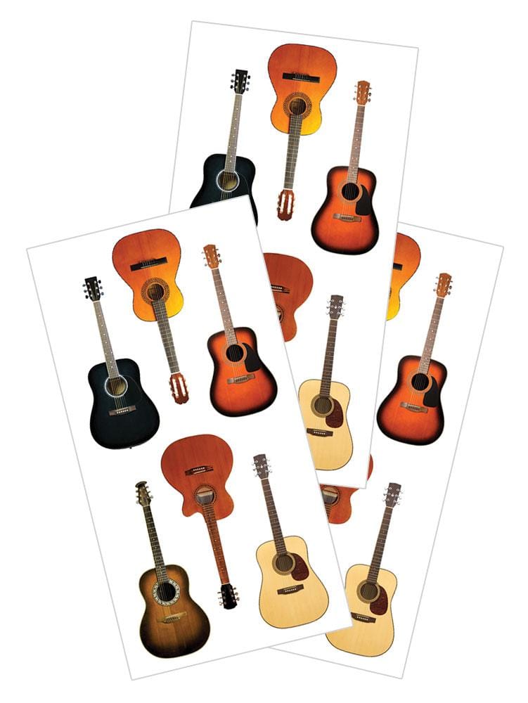  Decorative Stickers - Guitars、mySite、ghnorth