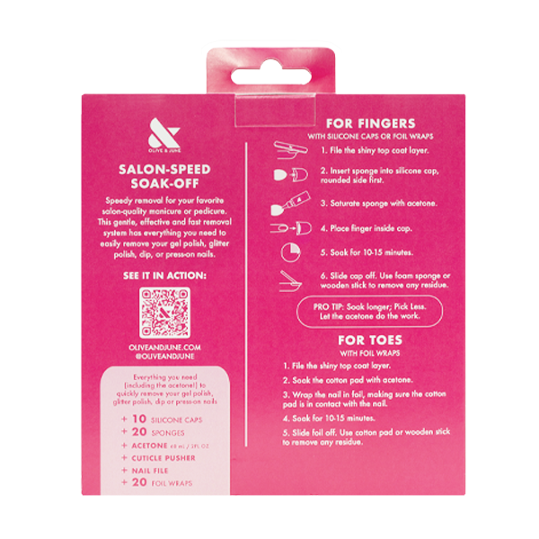 Salon-Speed Soak Off Kit - Add-On、mySite、solidvoid
