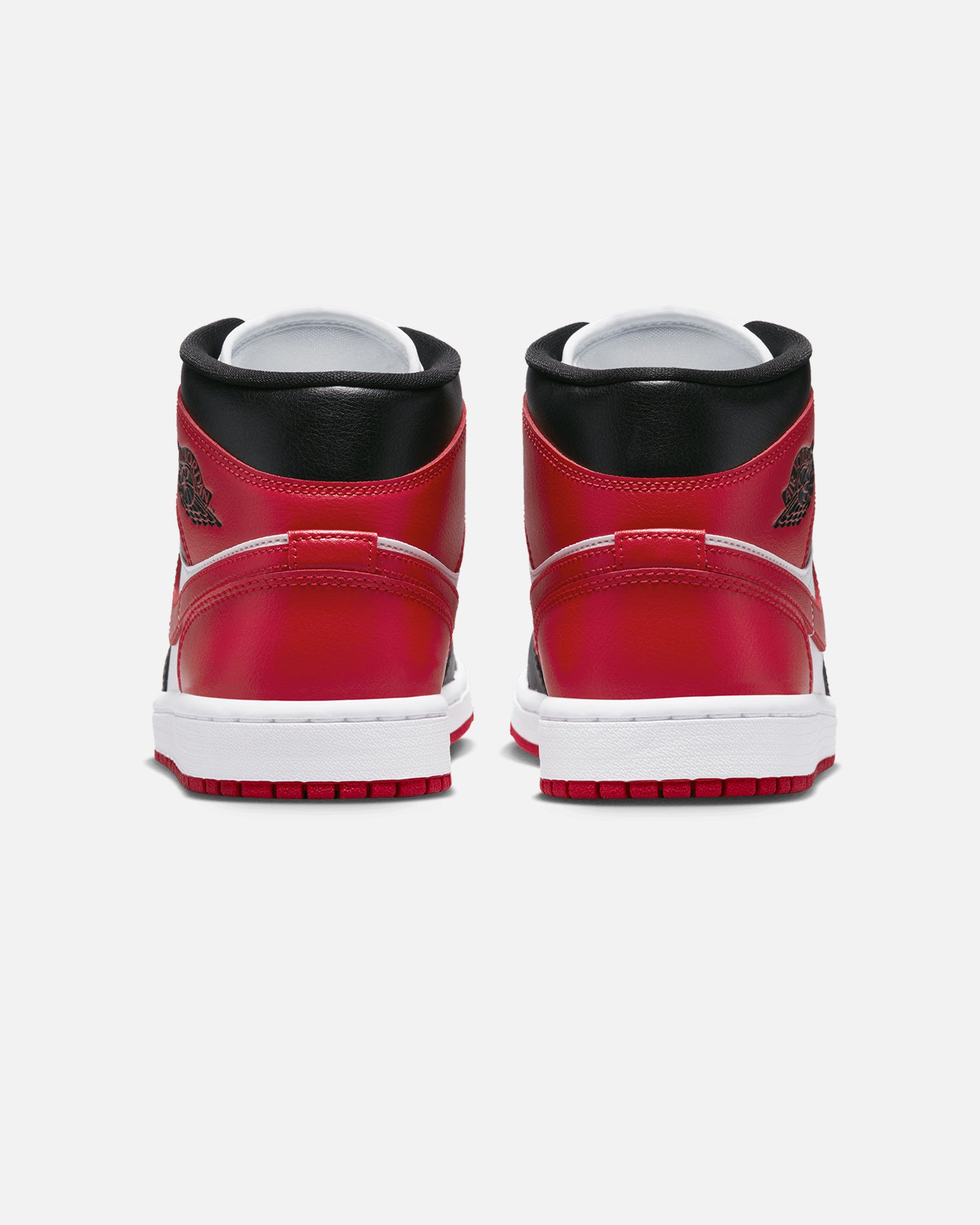 Jordan Women's Air Jordan 1 Mid Black/Gym Red、mySite、zt4zffjzw