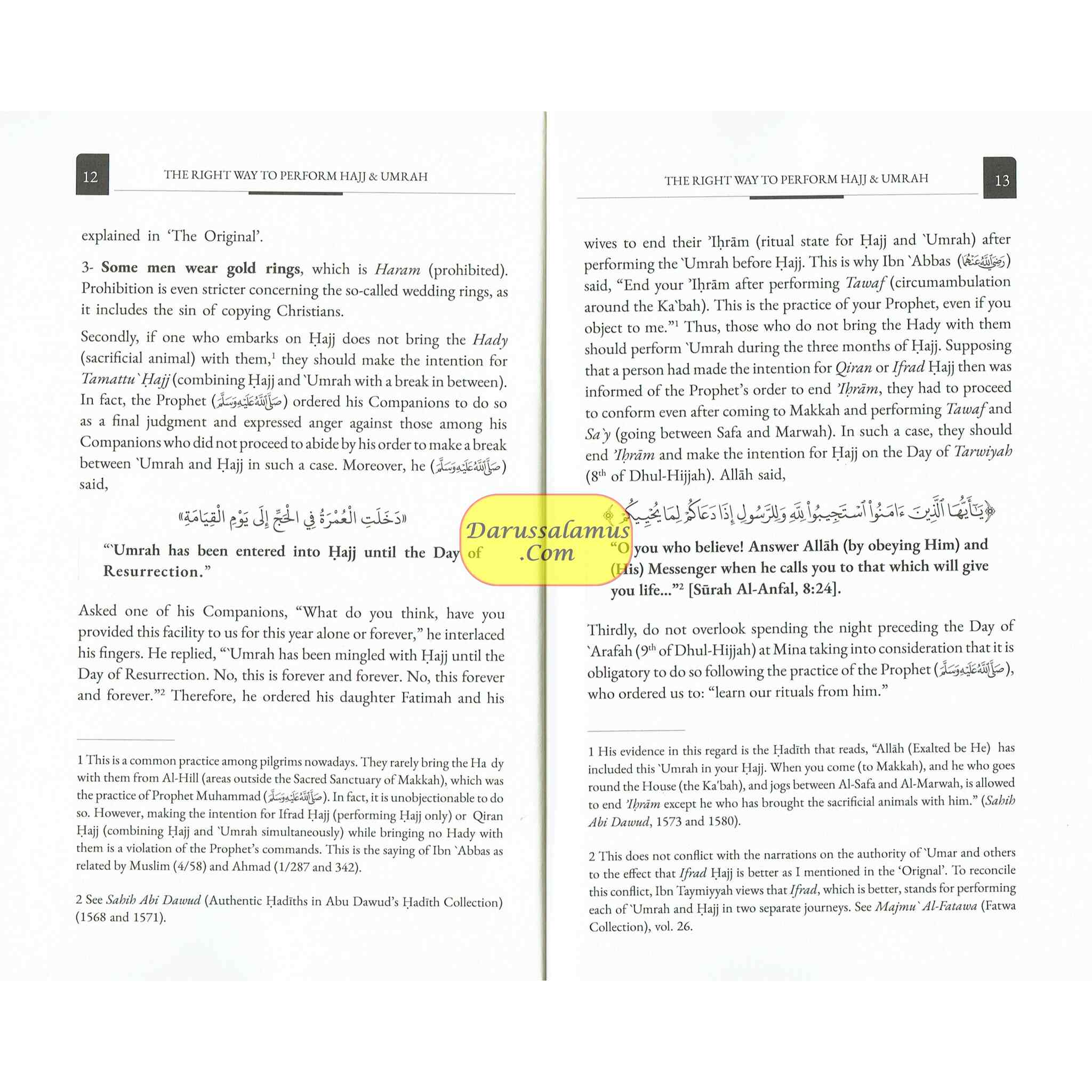 The Right Way to Perform Hajj & Umrah By Shaykh Nasir Din Albani、mySite、topwebapps