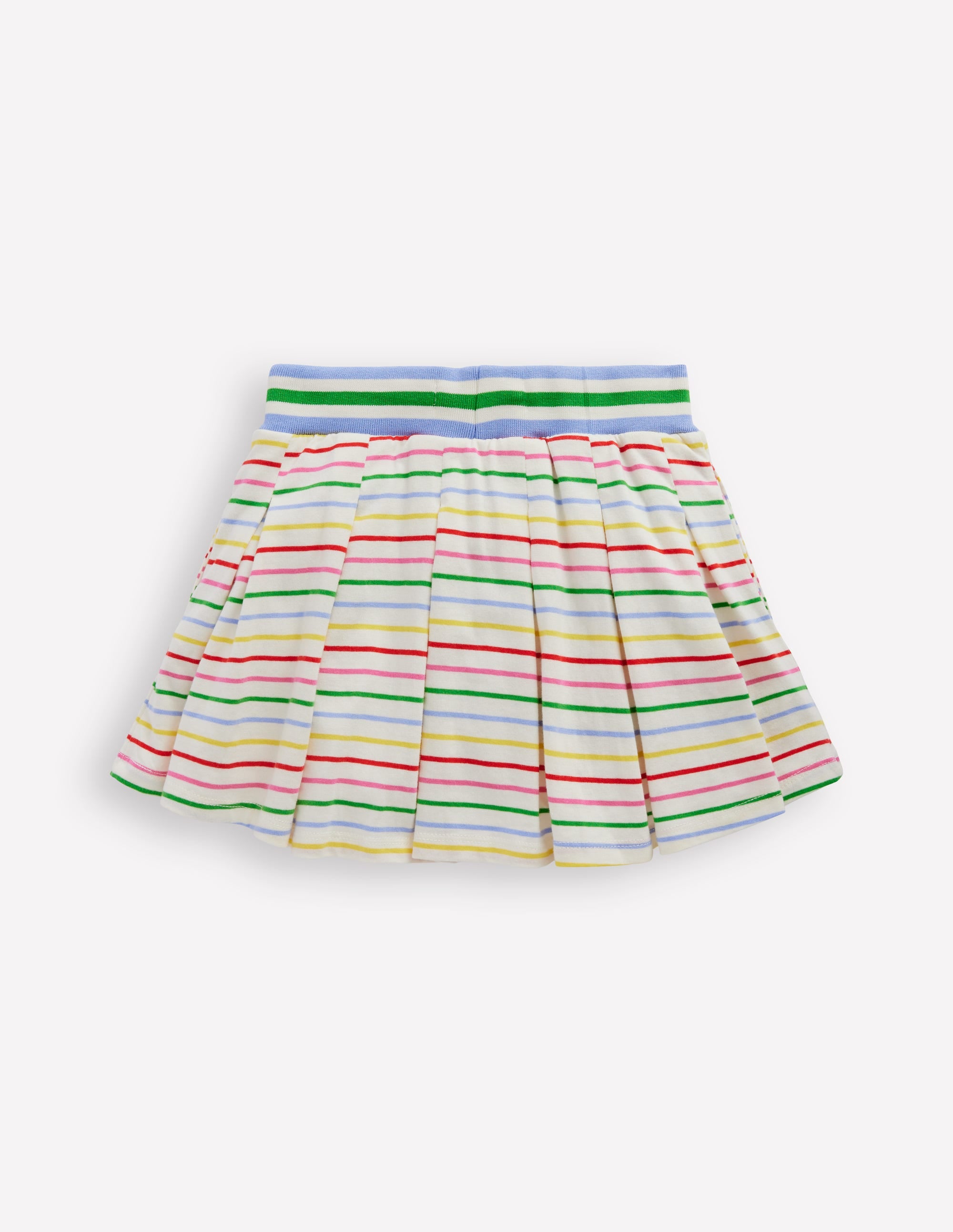  Pleated Jersey Skort-Multi Stripe、mySite、ashleygrahame