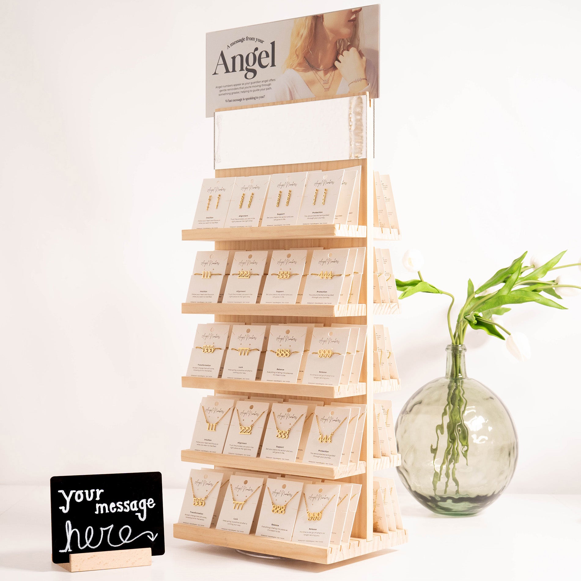 Angel Number Display Sticker / CRD0005、mySite、dreamappss