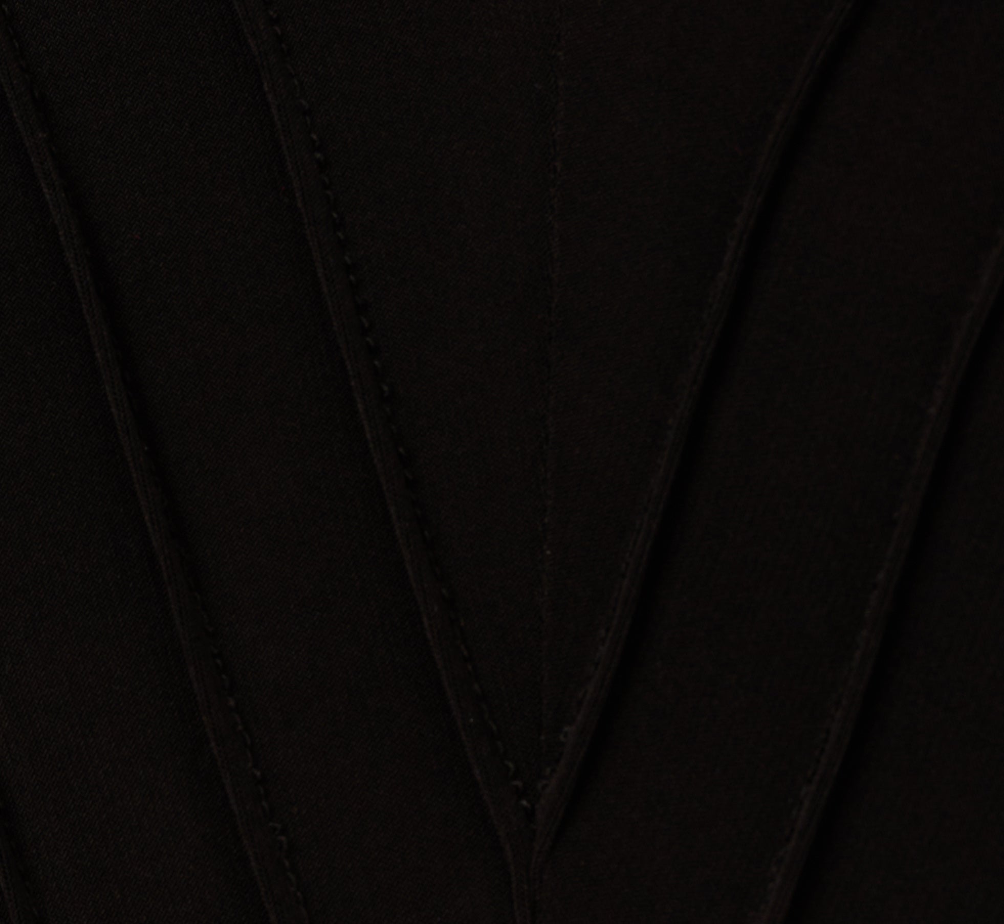 Cropped Jumpsuit With Pintuck Bodice In Black、mySite、solidvoid