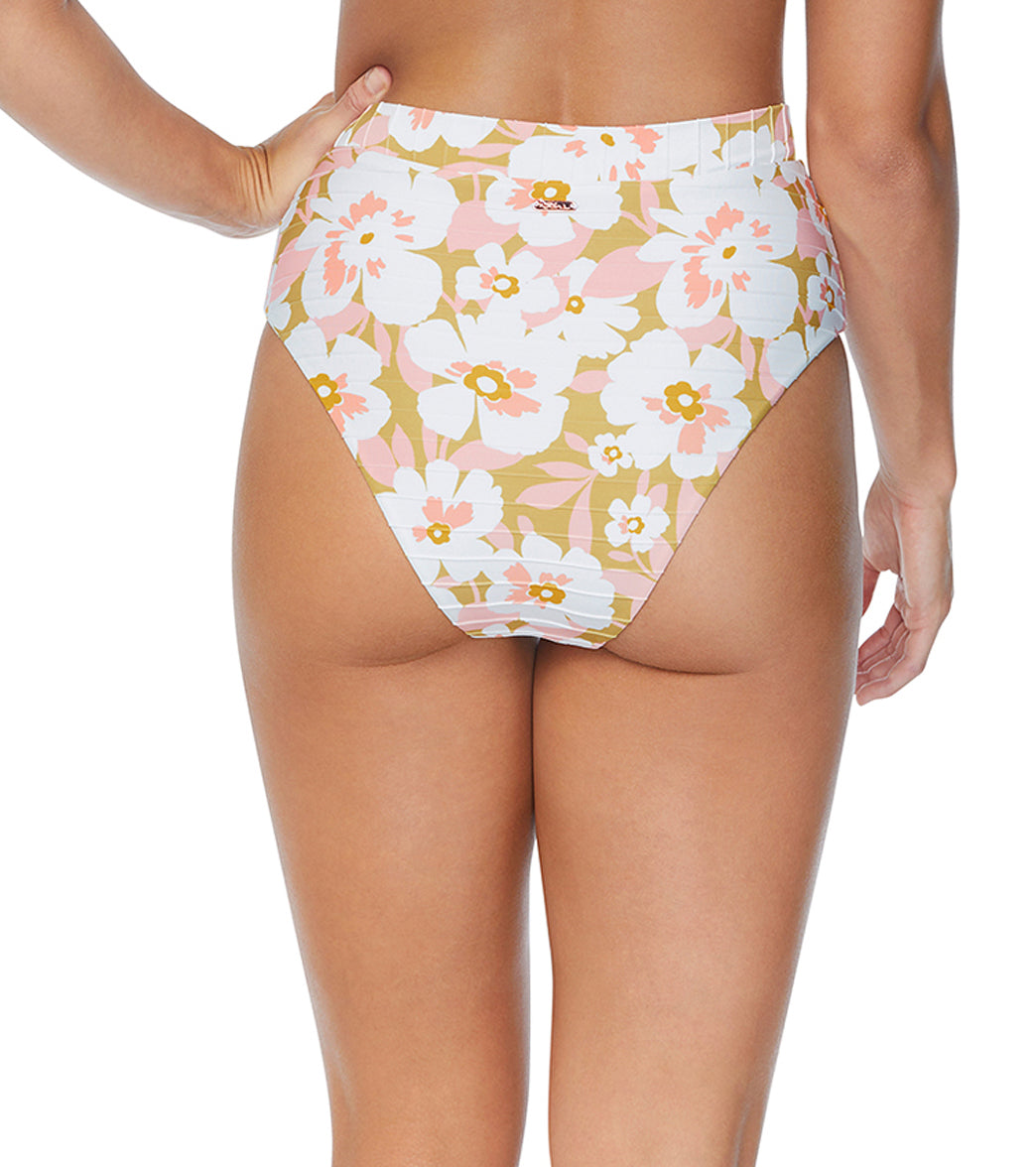 Raisins Women's Golden Hour Tropics High Rise Bikini Bottom、mySite、noshort